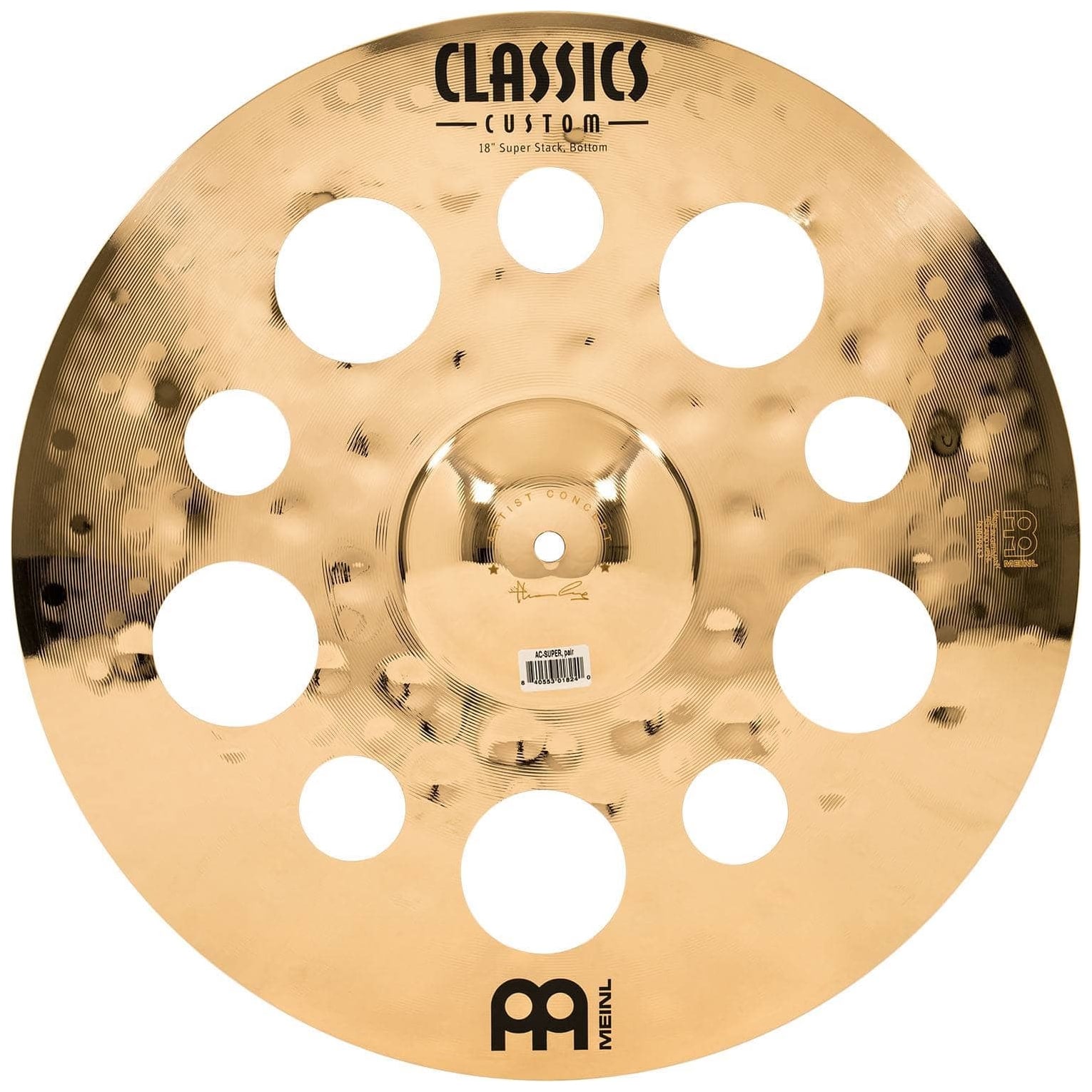 Meinl Cymbals - Meinl Cymbals AC-SUPER - 18 18 Artist Concept Super Stack - Thomas Lang - 7