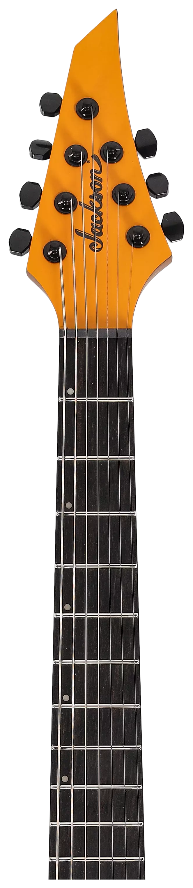 Jackson Pro Series Signature Misha Mansoor Juggernaut HT7 Signal Yellow 11