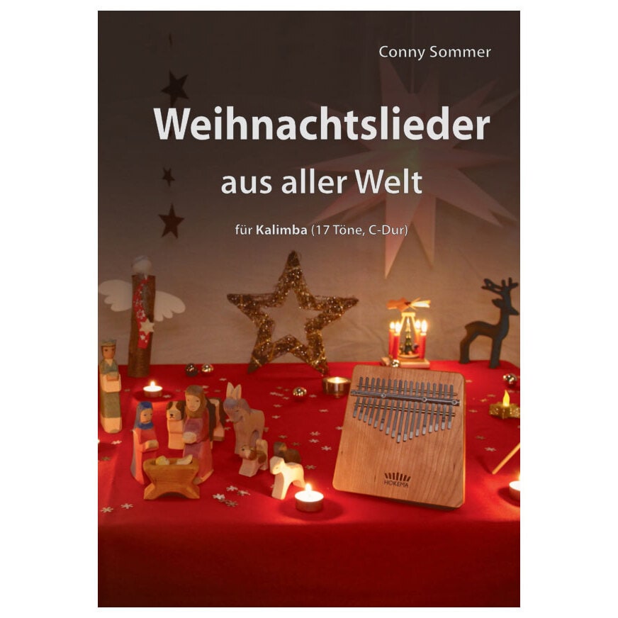  Weihnachtslieder aus alles Welt für Kalimba (17 Töne, C-Dur)