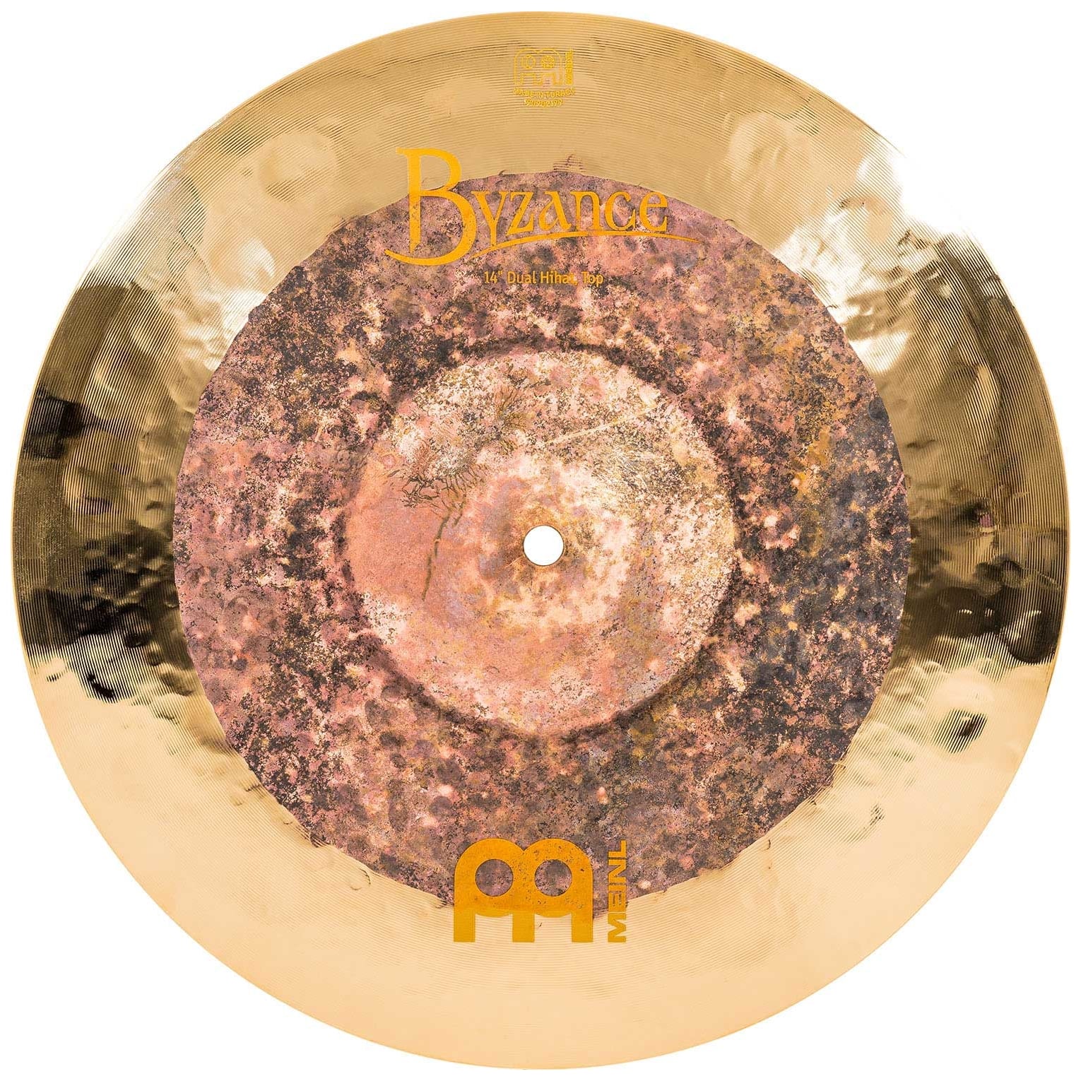 Meinl Cymbals - Meinl Cymbals B14DUH - 14 Byzance Dual Hihat - 4