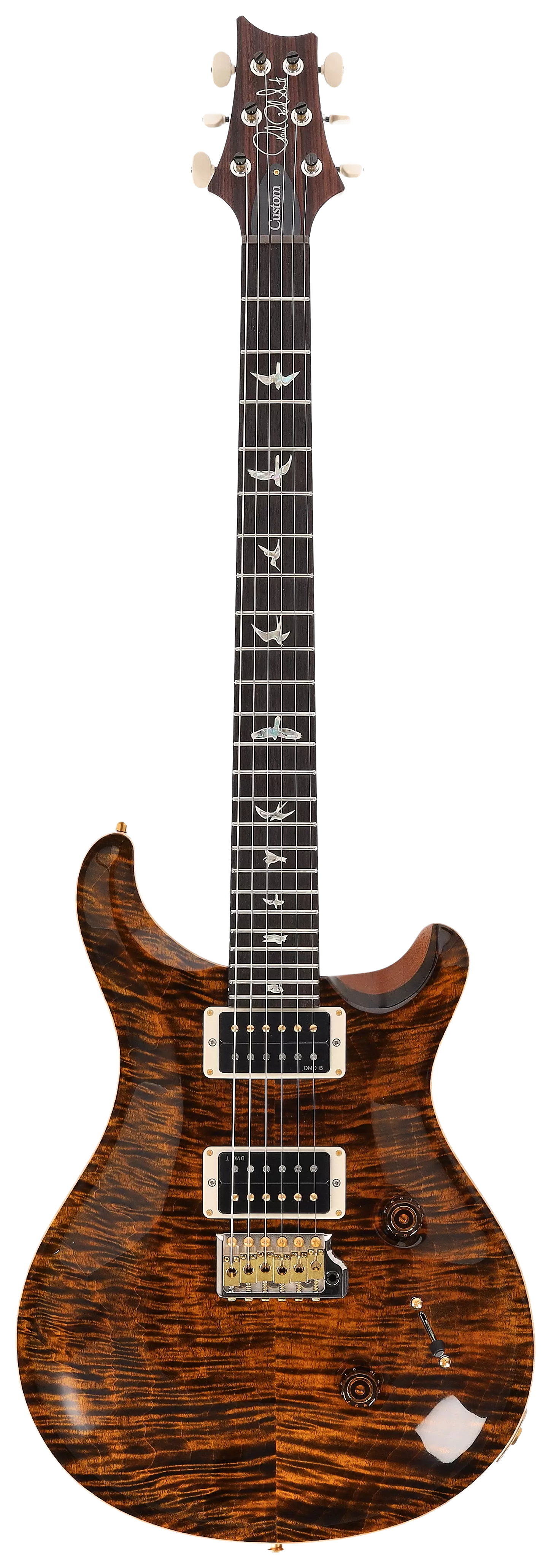 PRS Custom 24 Tiger Eye 10 Top #1
