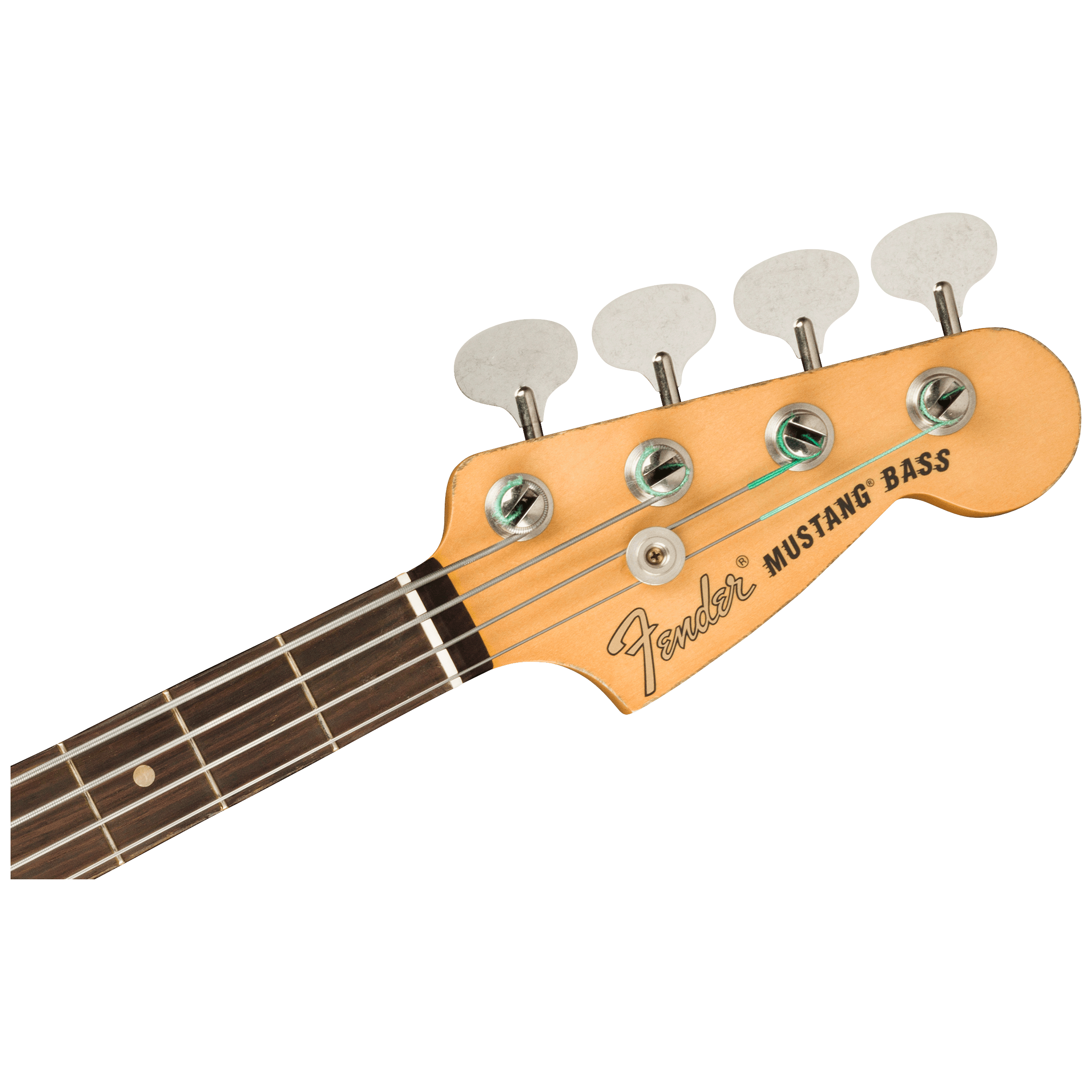 Fender - Fender Justin Meldal-Johnsen Road Worn Mustang Bass BLK - 5