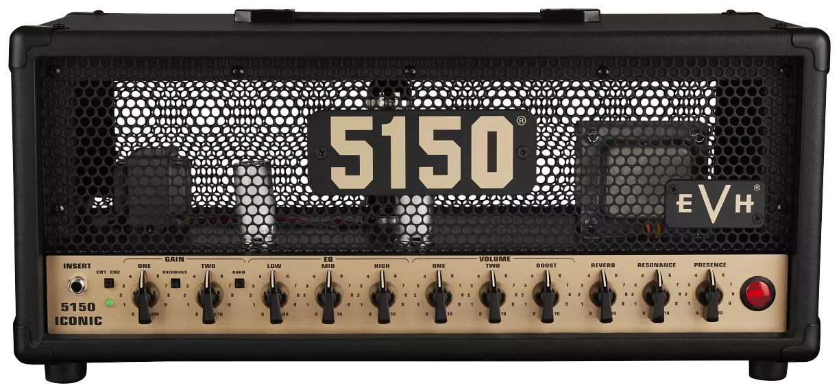 EVH 5150 Iconic Series 15W EL34 Head  Black 1