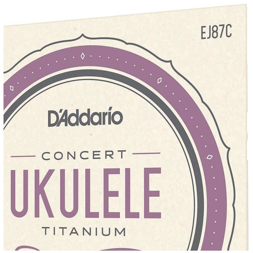D’Addario - D’Addario EJ87C - Ukulele Concert Titanium 024-029 - 3