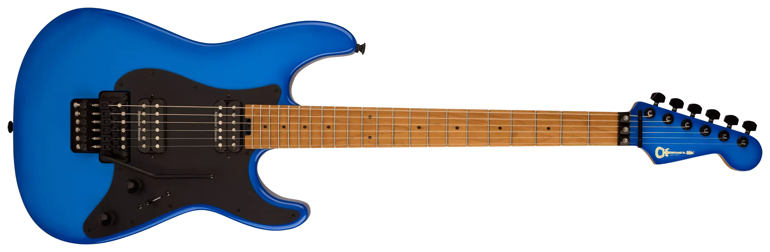 Charvel Pro-Mod Plus So-Cal Style 1 HH FR CM Blue Burst 5