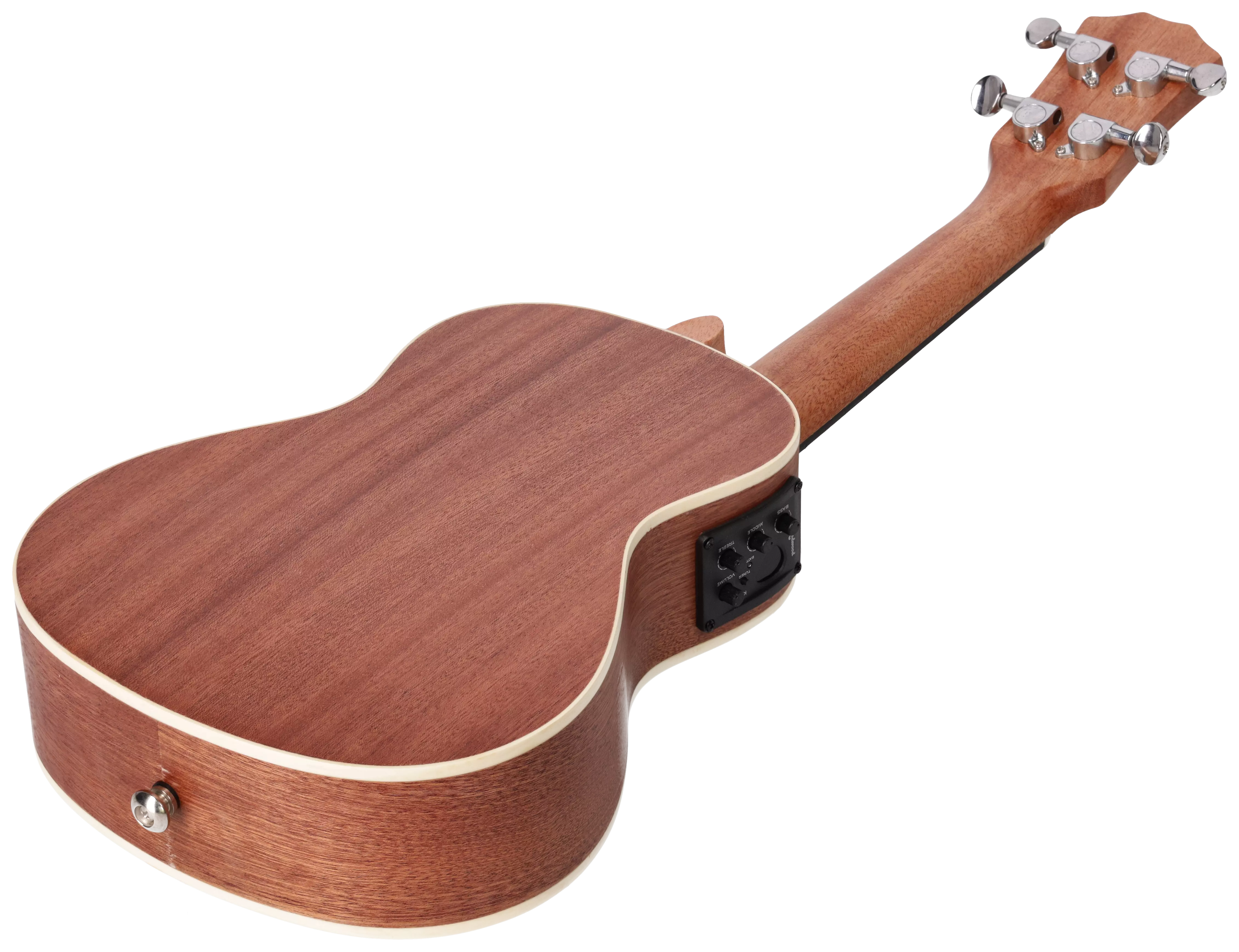 Redwood Hula-Maha Concert Ukulele Sapele Top + Pickup 4