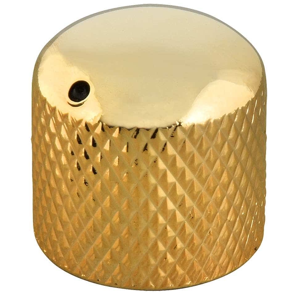 Goeldo - Goeldo KB00G Dome Speed Knob mit Markierung - Gold