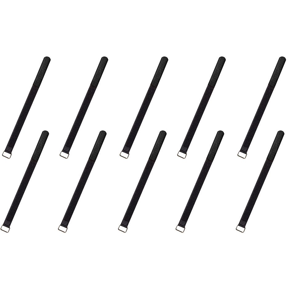 RockBoard Cable Ties, 10 pcs., Medium - Black
