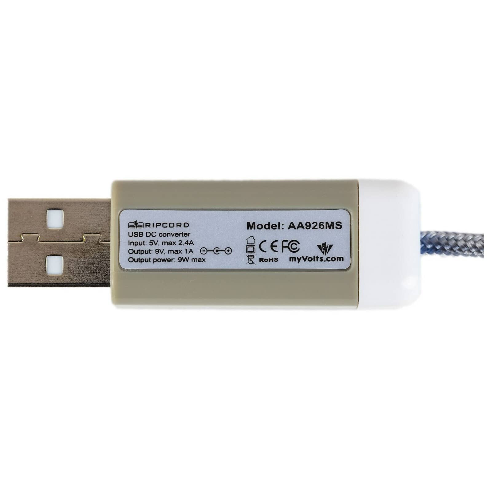MyVolts Ripcord 9V + 2
