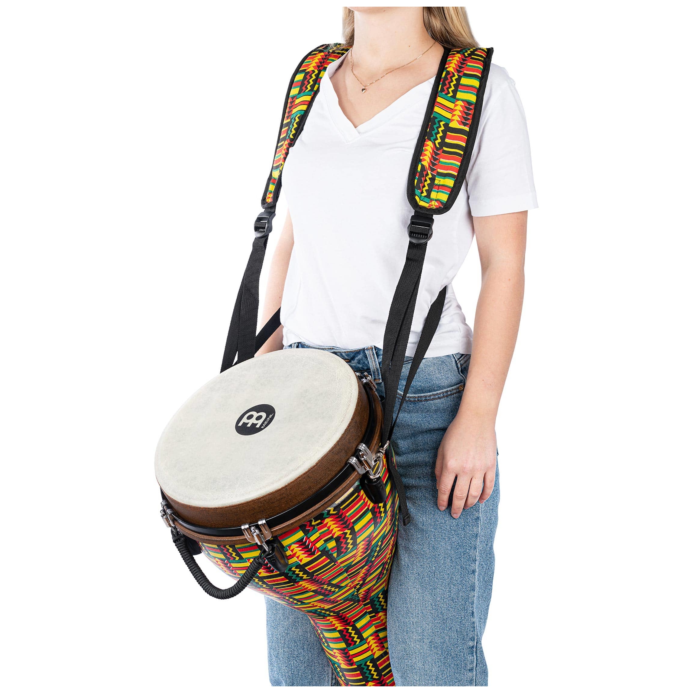 Meinl Percussion - Meinl Percussion MDJS1SI Designer Djembe Strap, Simbra - 2