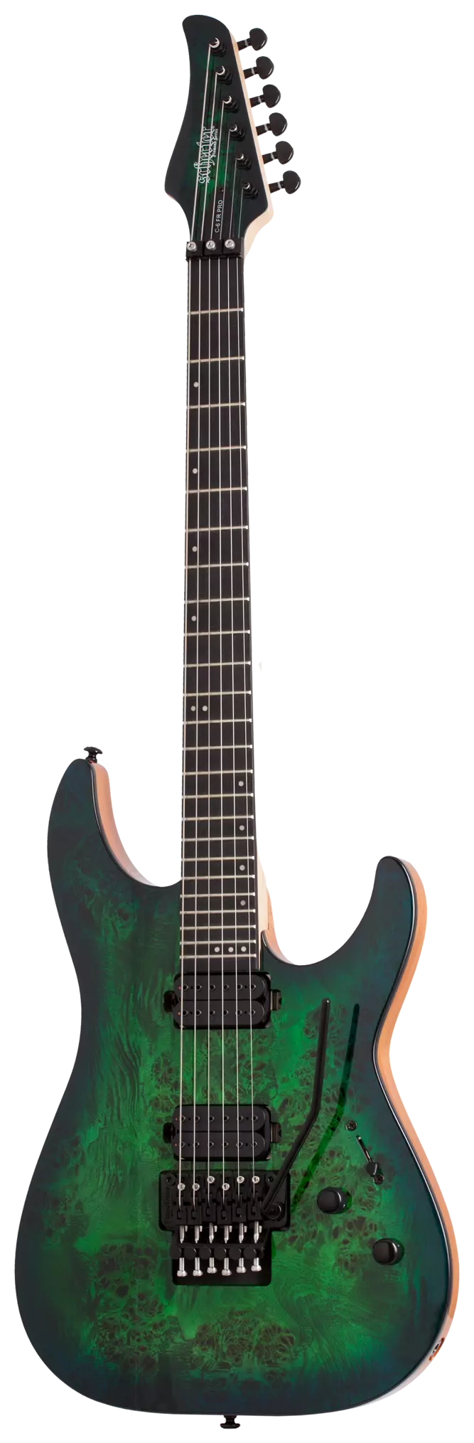 Schecter C-6 FR Pro Aqua Burst 3