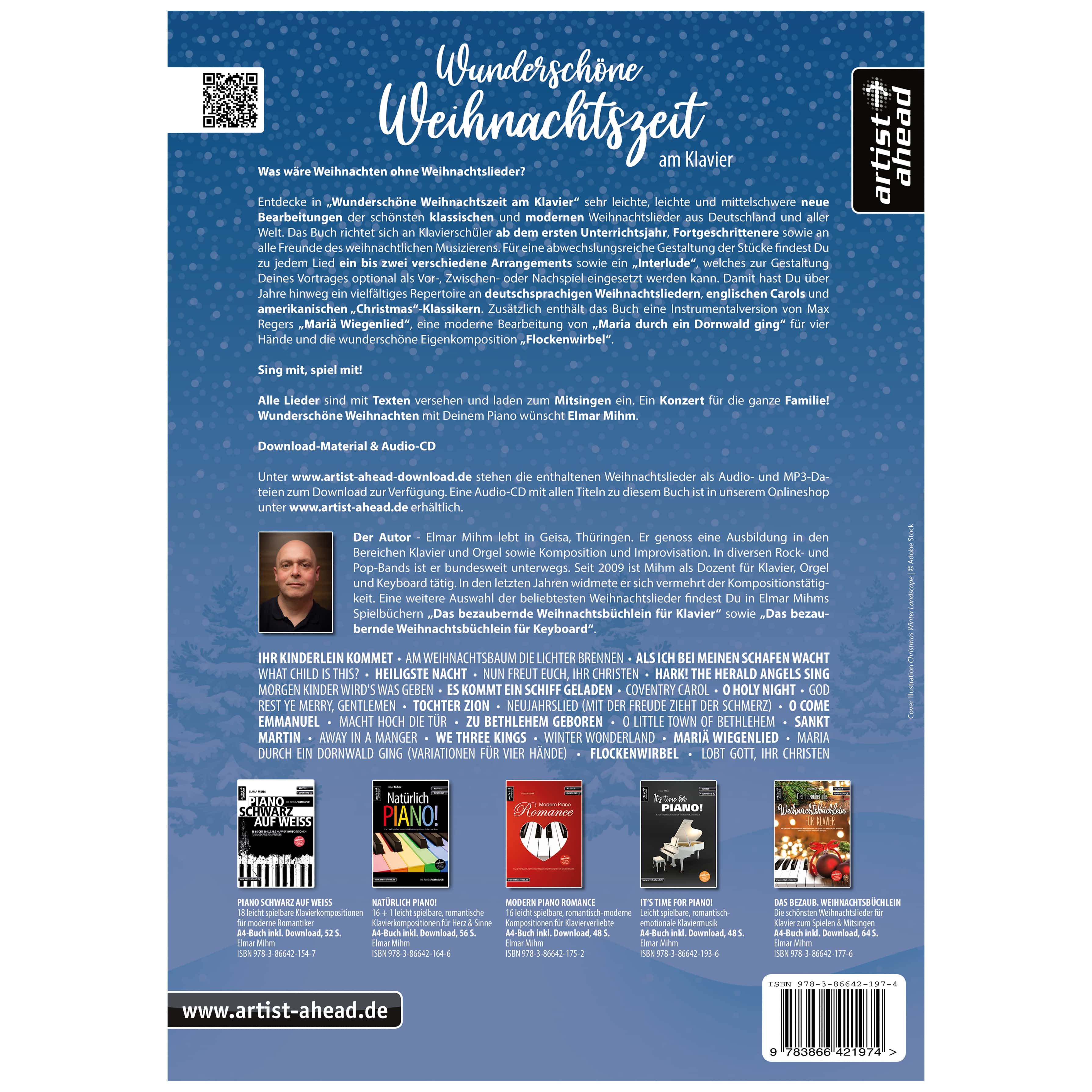 Artist Ahead Wunderschöne Weihnachtszeit am Klavier - Elmar Mihm 1