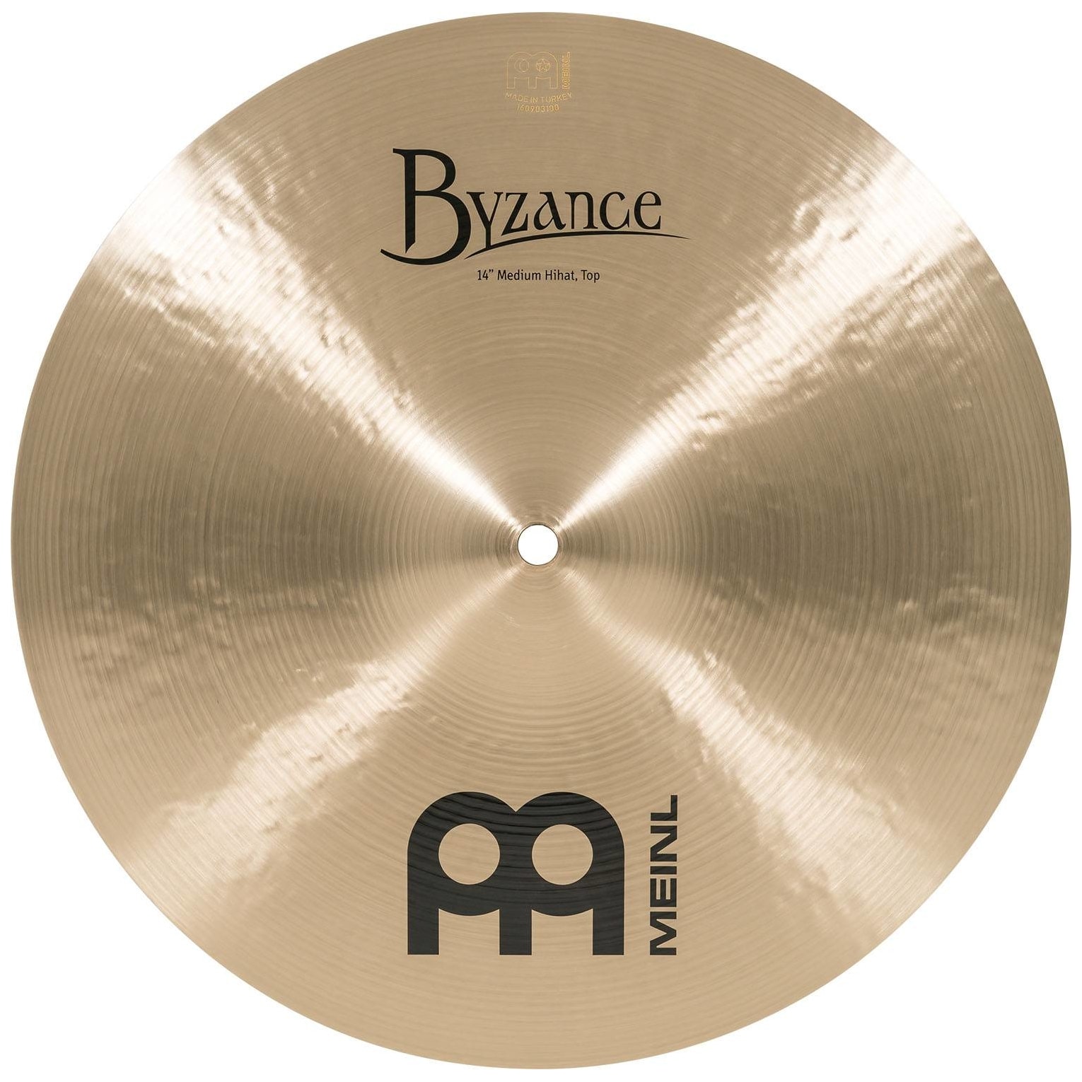 Meinl Cymbals - Meinl Cymbals B14MH - 14 Byzance Traditional Medium Hihat - 4