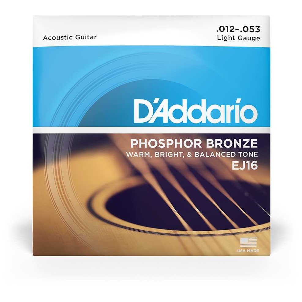 D’Addario - D’Addario EJ16 - Acoustic Phosphor Bronze 012-053 - 1