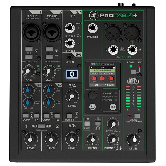 Mackie ProFX6v3+ 3