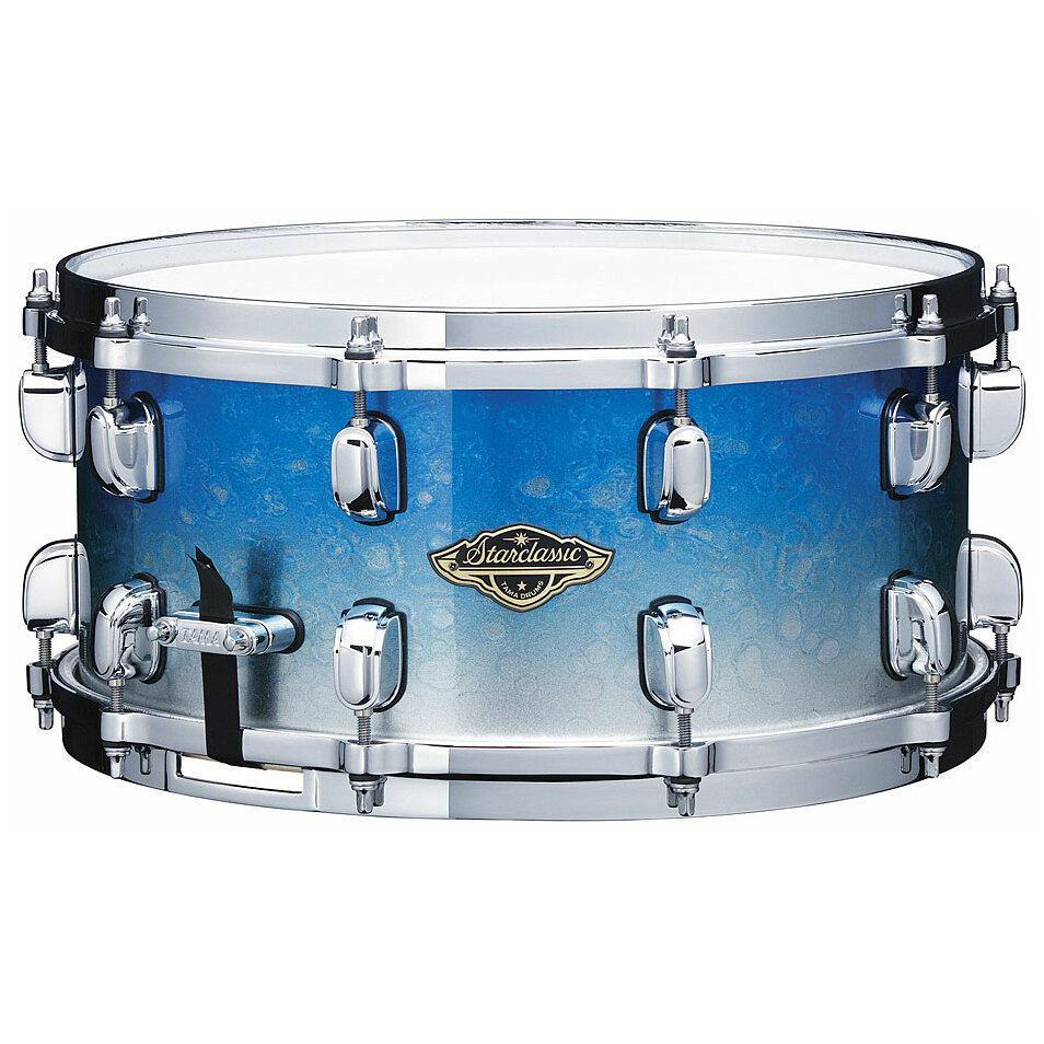 Tama WBSS65MBI Starclassic Walnut/Birch  14"x6.5" Snare Molten Blue Ice Fade