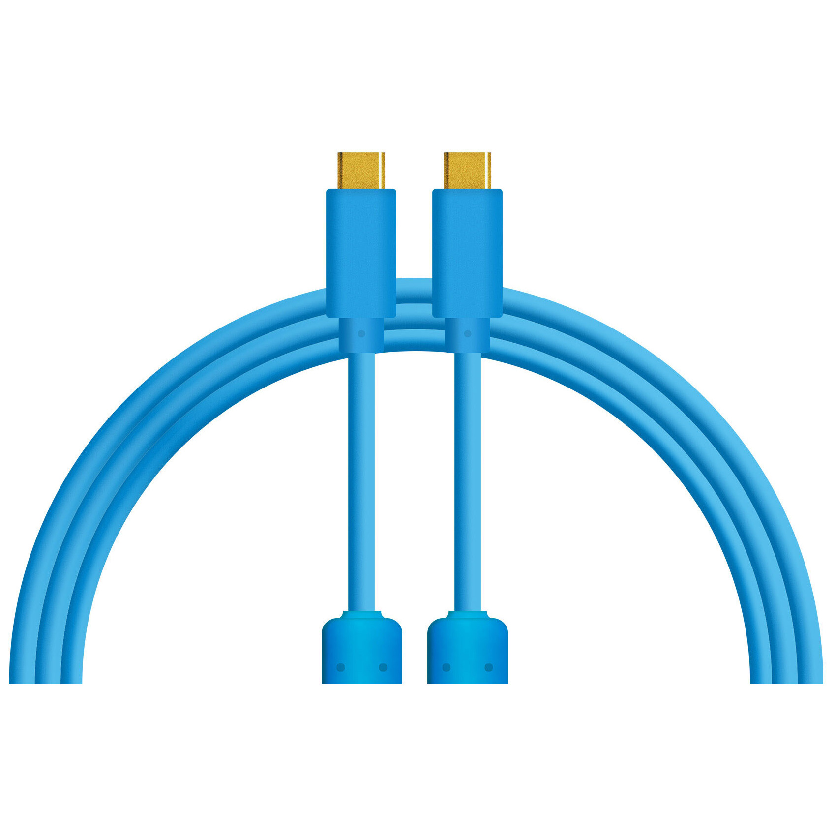 DJ TechTools Chroma Cables USB-C to C blue