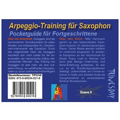  Pocketguide - Arpeggio-Training für Saxophon 1