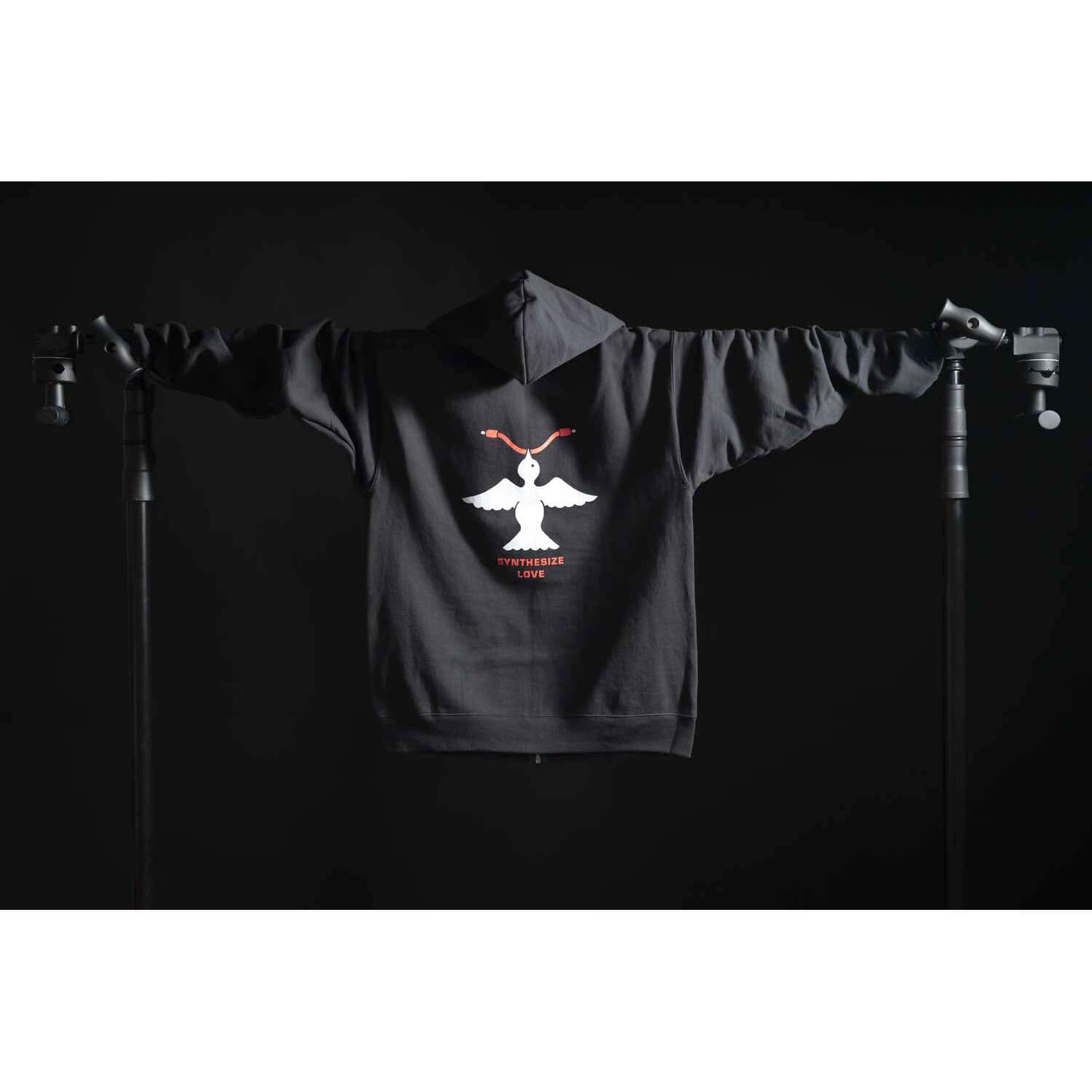 Moog Synthesize Love Zip Hoodie XXL 3