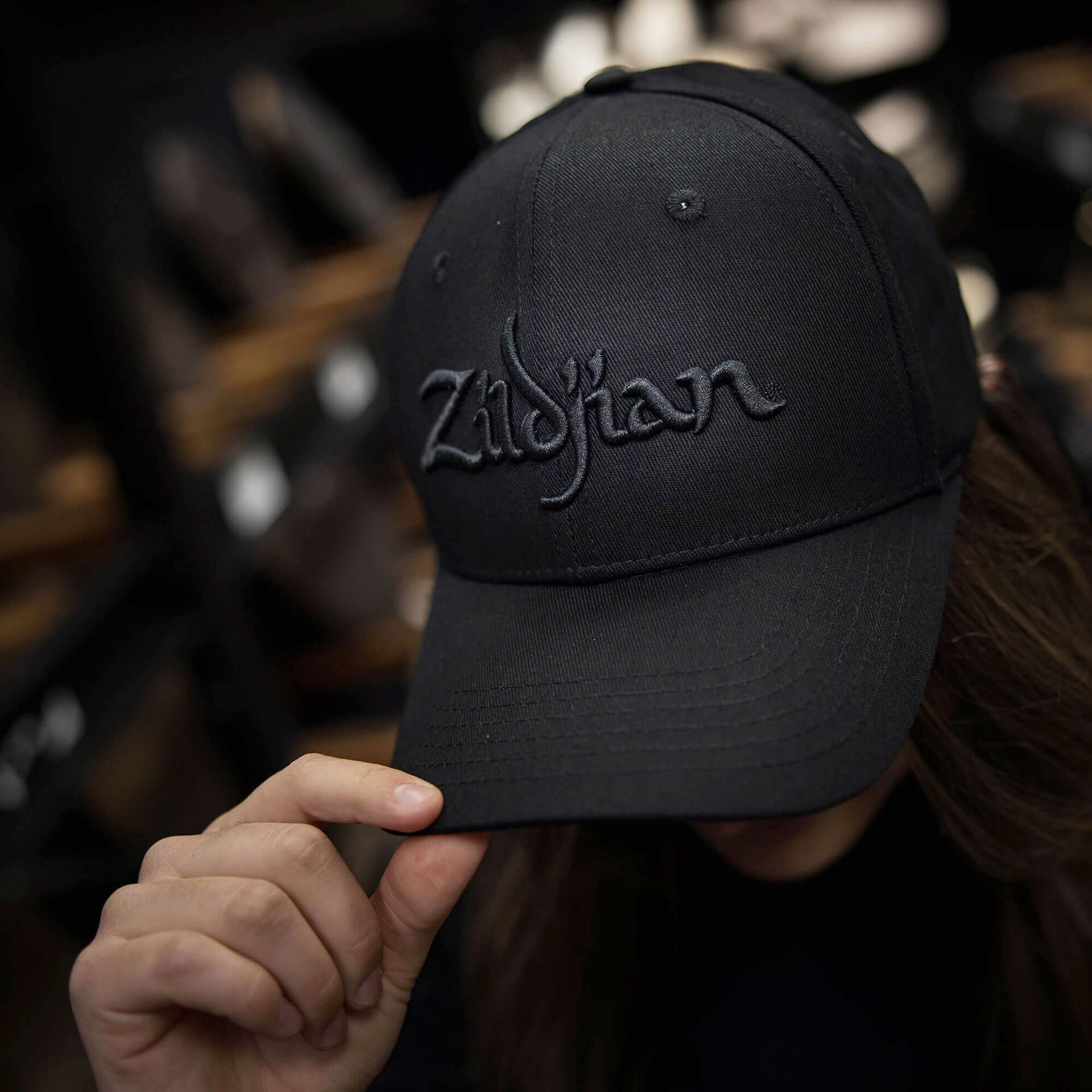 Zildjian Blackout Stretch Fit Hat L/XL black 6