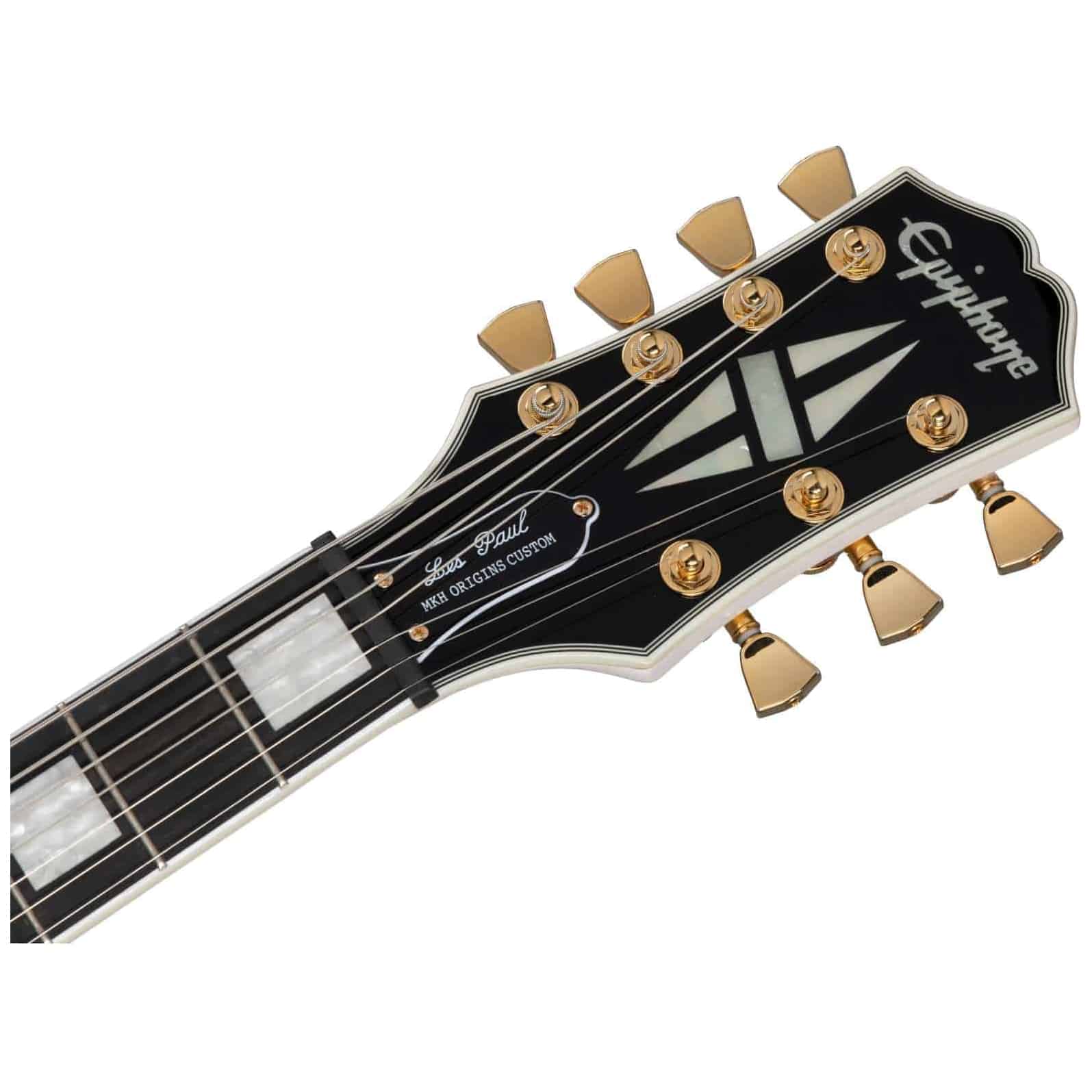 Image of Epiphone les paul custom matt heafy 7 string gh wh 10028383 1
