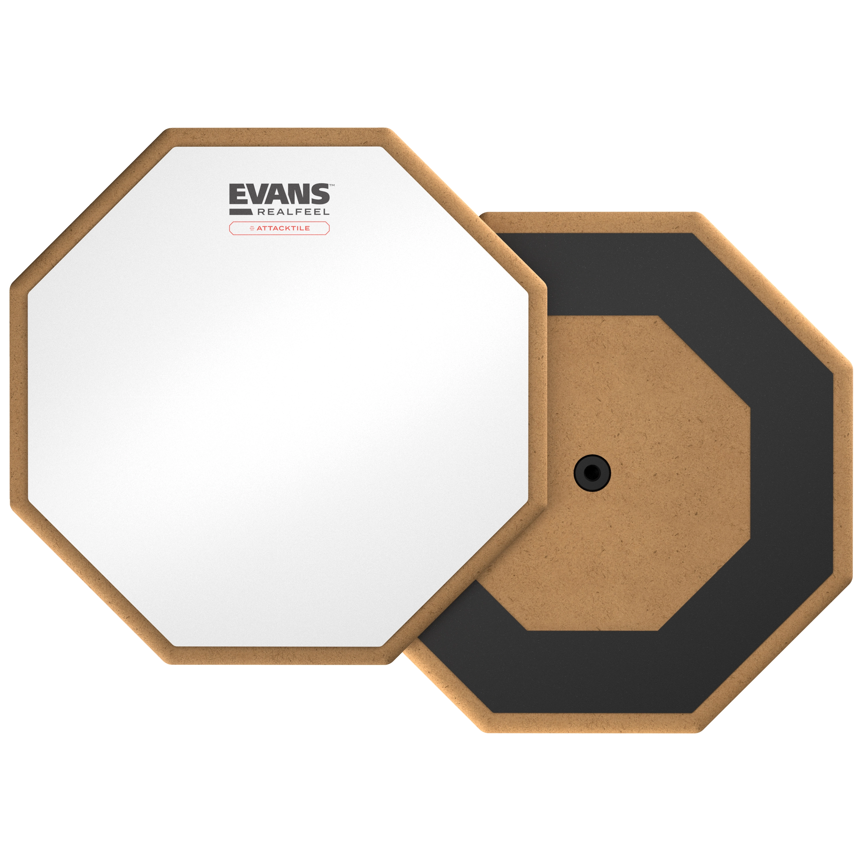 Evans RF10G-AT RealFeel 10'' Attacktile Drum Pad 1