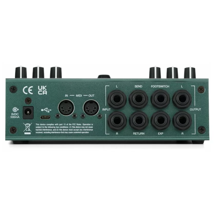 Electro Harmonix Oceans Abyss Stereo Reverb 1