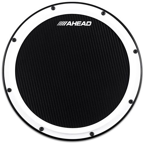 Ahead 14" S-Hoop Marching Practice Pad White / Black