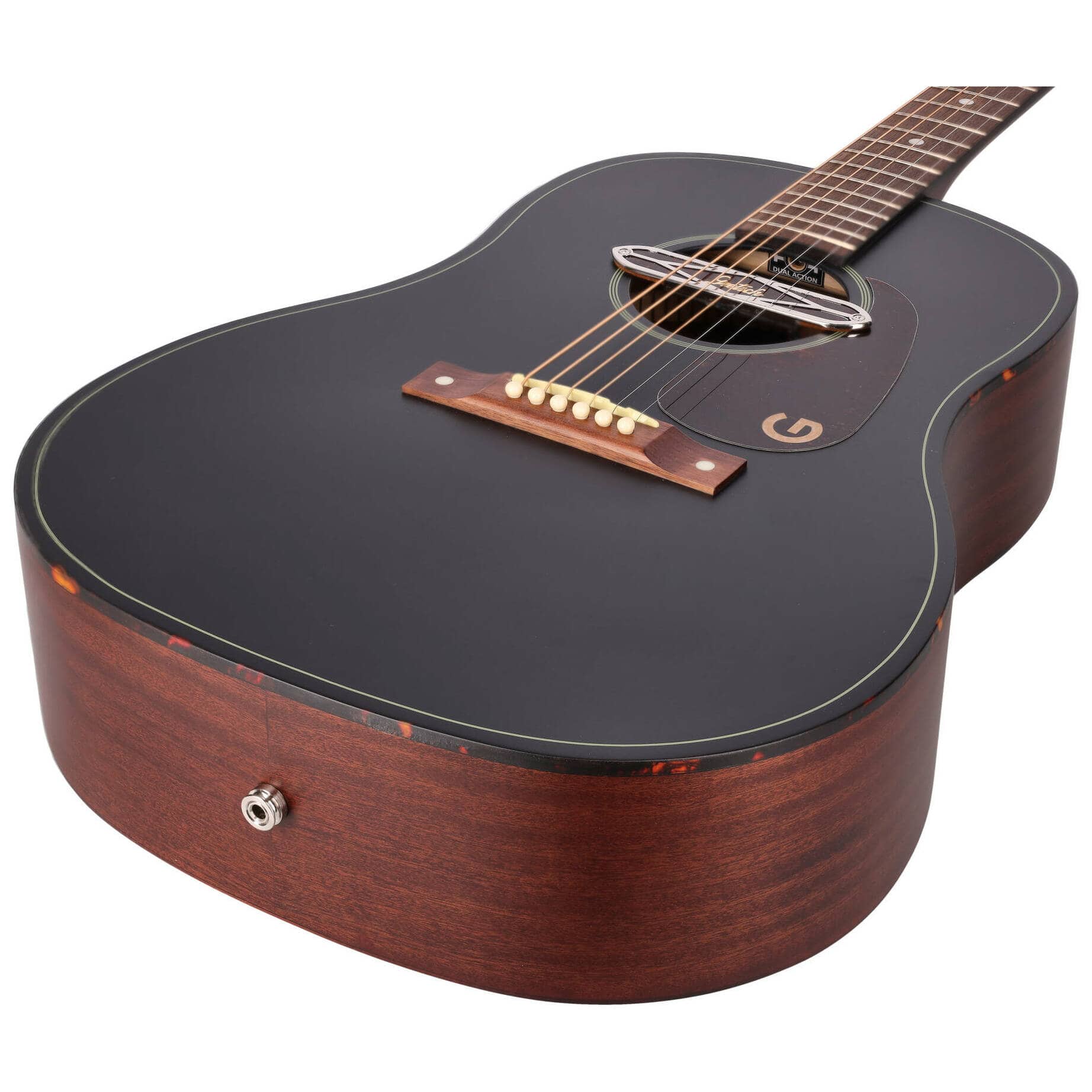 Gretsch Jim Dandy Deltoluxe Dreadnought WN TSPG BLKT 7