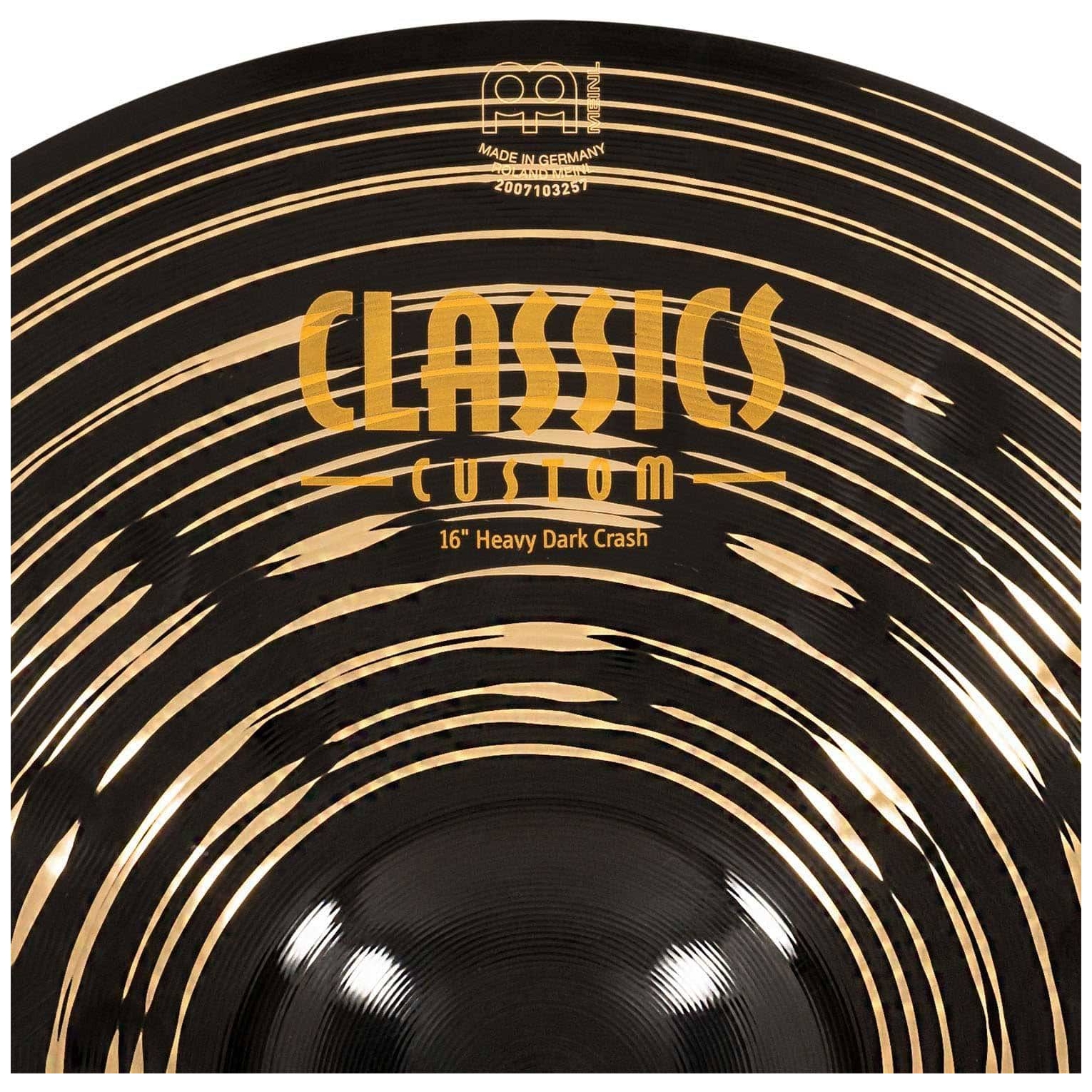 Meinl Cymbals - Meinl Cymbals CC16HDAC - 16 Classics Custom Dark Heavy Crash - 5