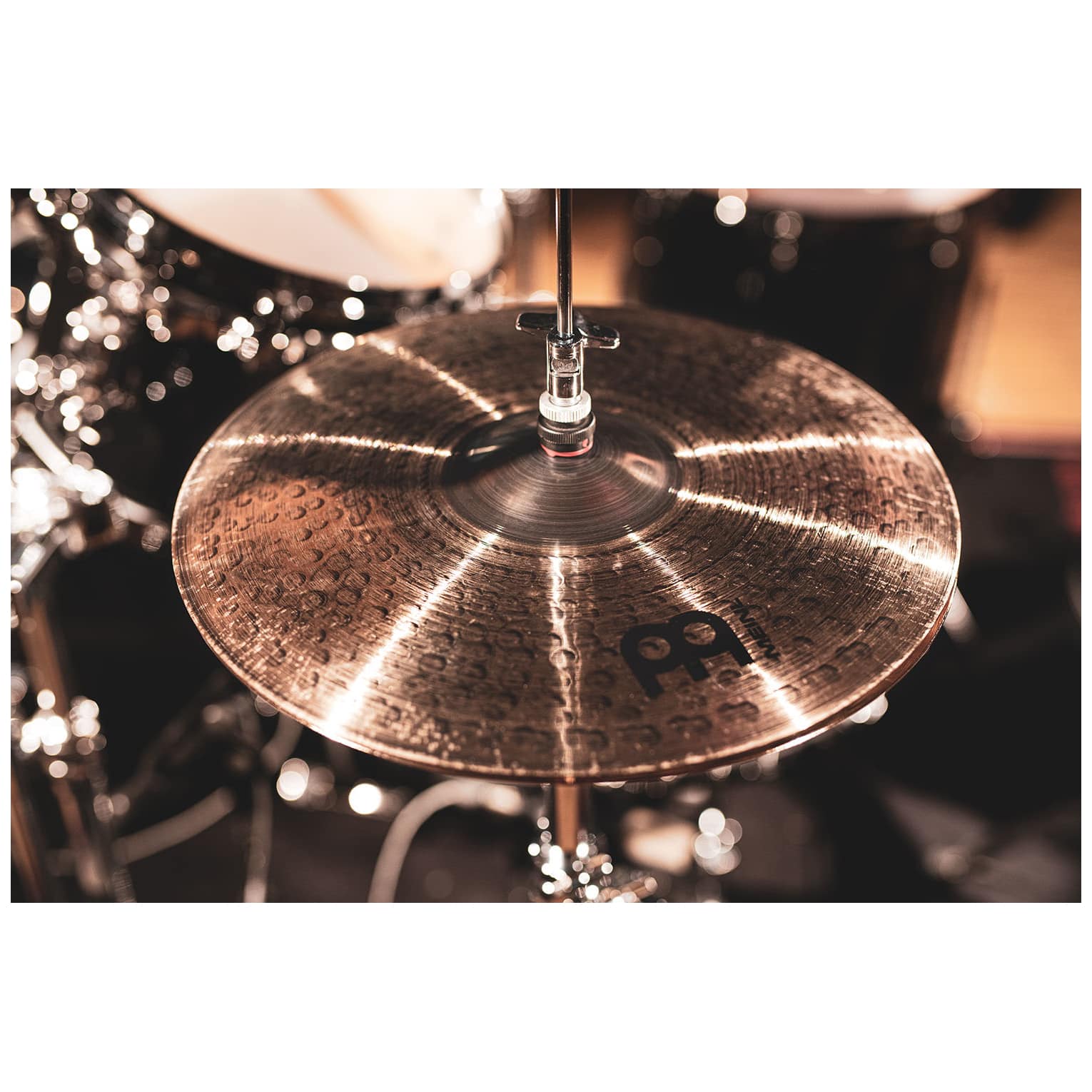 Meinl Cymbals - Meinl Cymbals PAC14MTH - 14 Pure Alloy Custom Medium Thin Hihat - 10