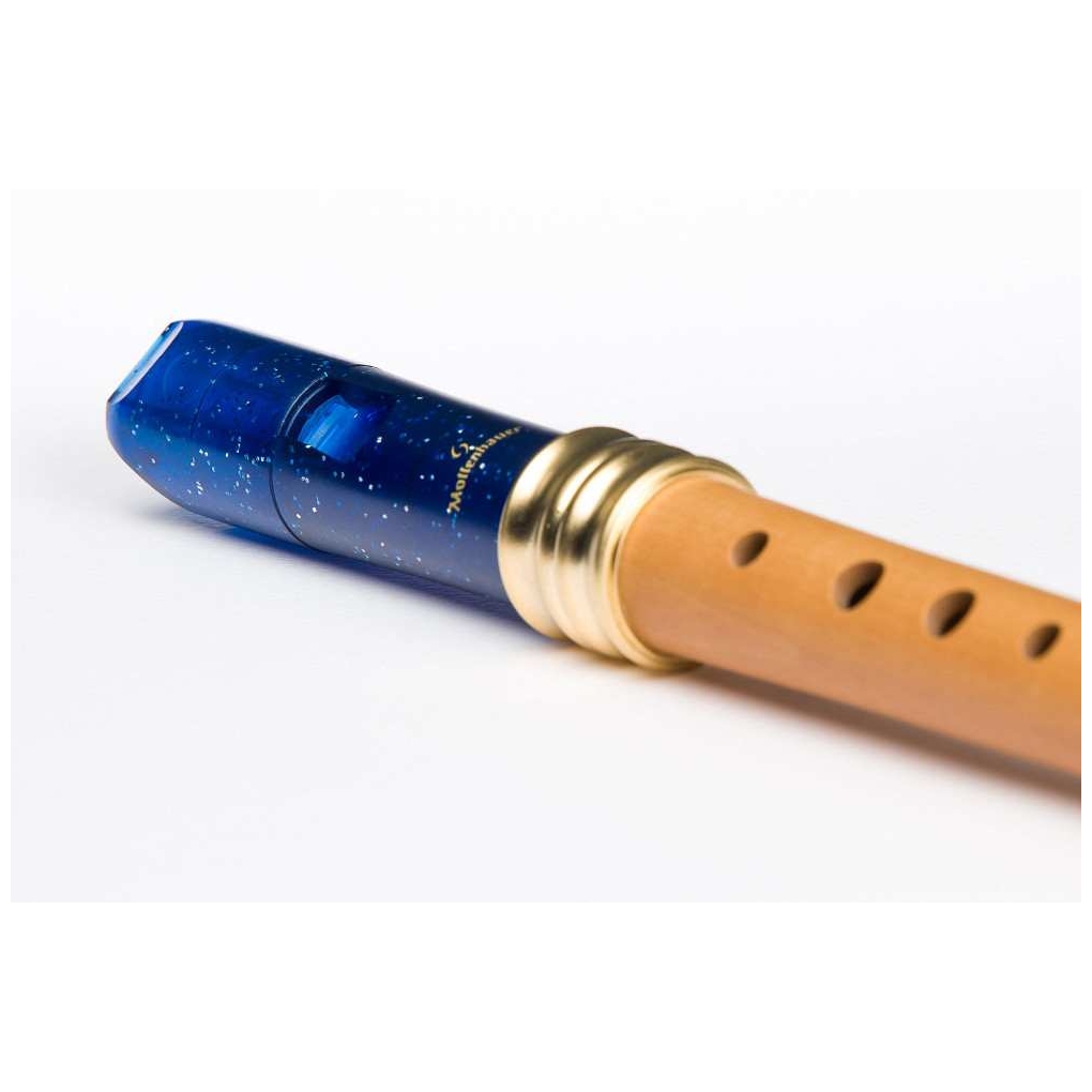 Mollenhauer - Mollenhauer 1119B Adris Traumflöte Sopran Barock Blau - 3