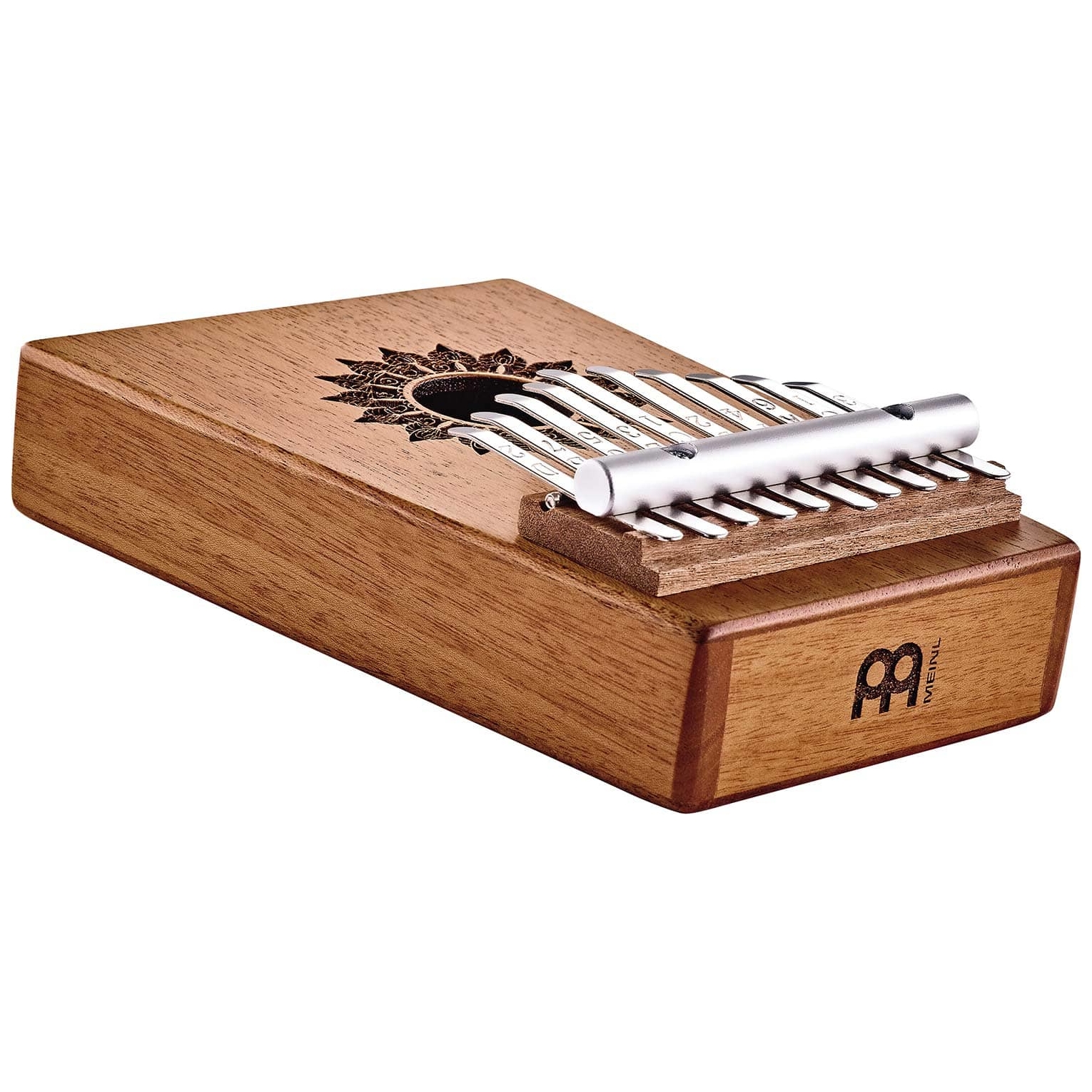 Meinl Sonic Energy - Meinl Sonic Energy KL1008H Soundhole Kalimba, 10 Töne, Mahagoniholz - 11