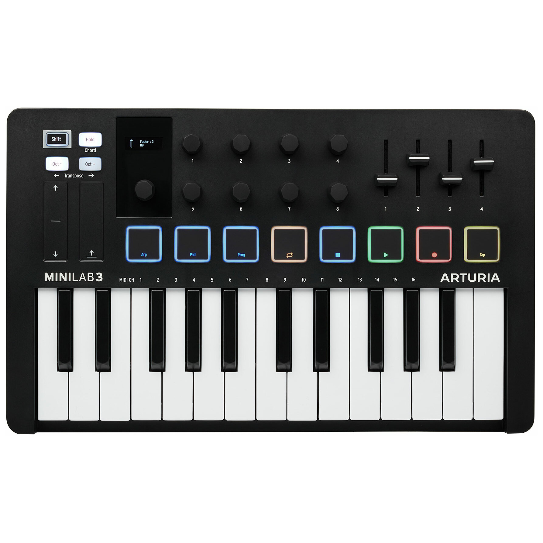 Arturia MiniLab 3 Black 1