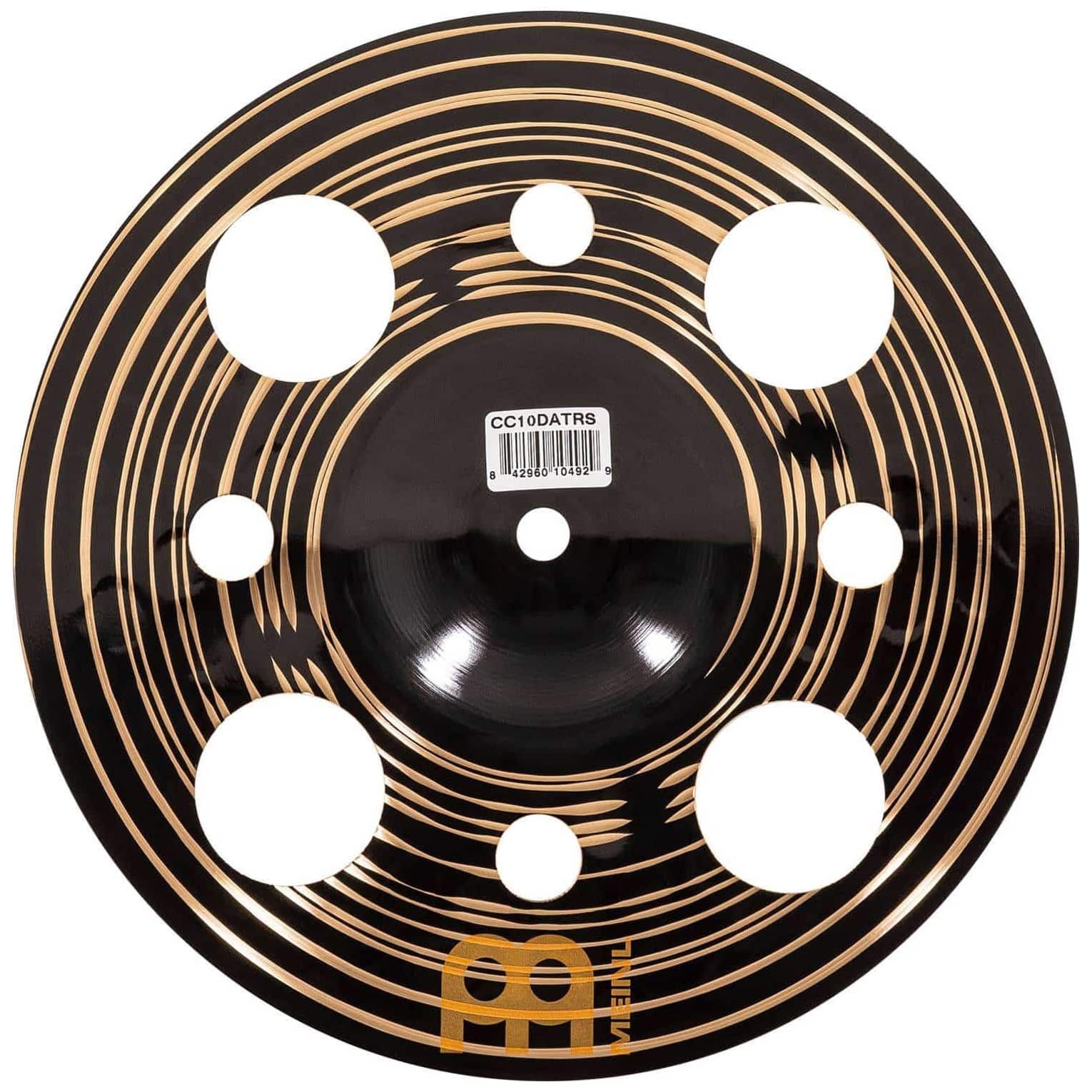 Meinl Cymbals - Meinl Cymbals CC10DATRS - 10 Classics Custom Dark Trash Splash - 4