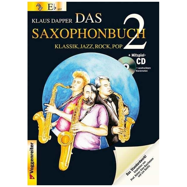 Voggenreiter - Voggenreiter Klaus Dapper - Das Saxophonbuch 2 - Version Eb