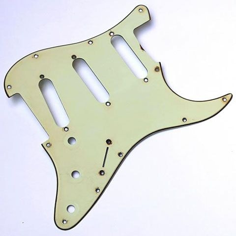 GuitarSlinger Products Pickguard 62 SC Mint Green Aged