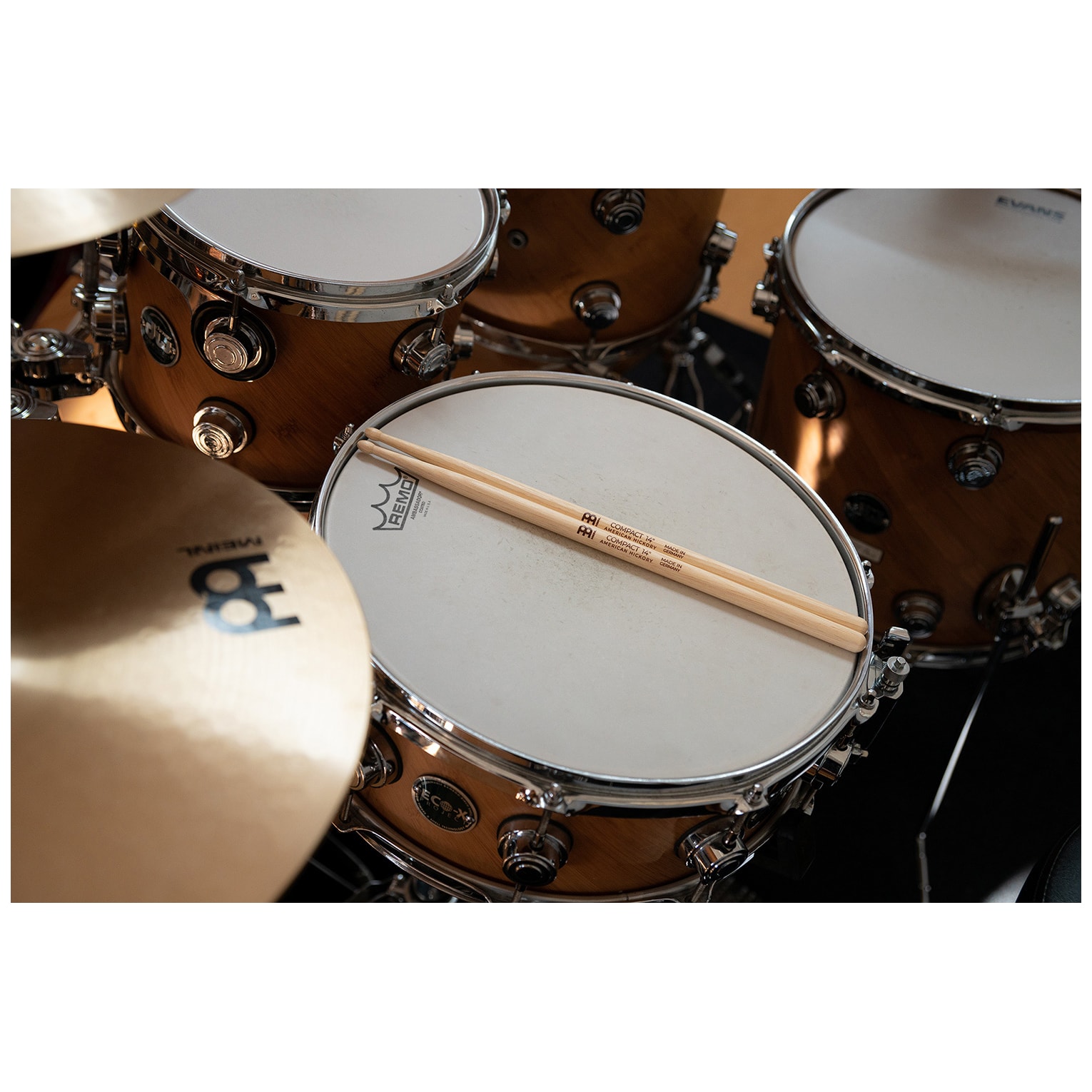 Image of Meinl stick  brush compact 14 drumstick american hickory 10026740 9