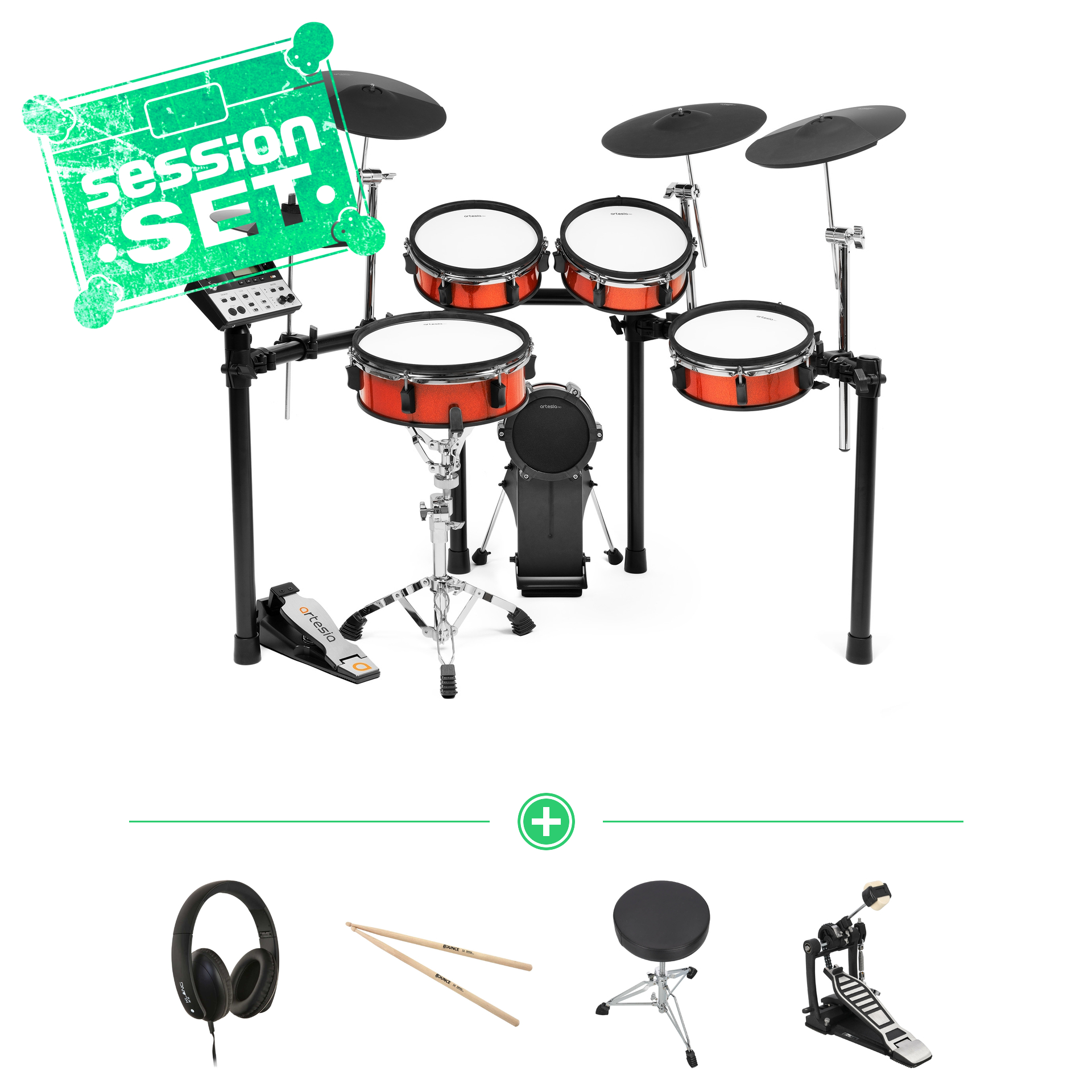 Image of Artesia pro a250 e drum  session set 70000845 1