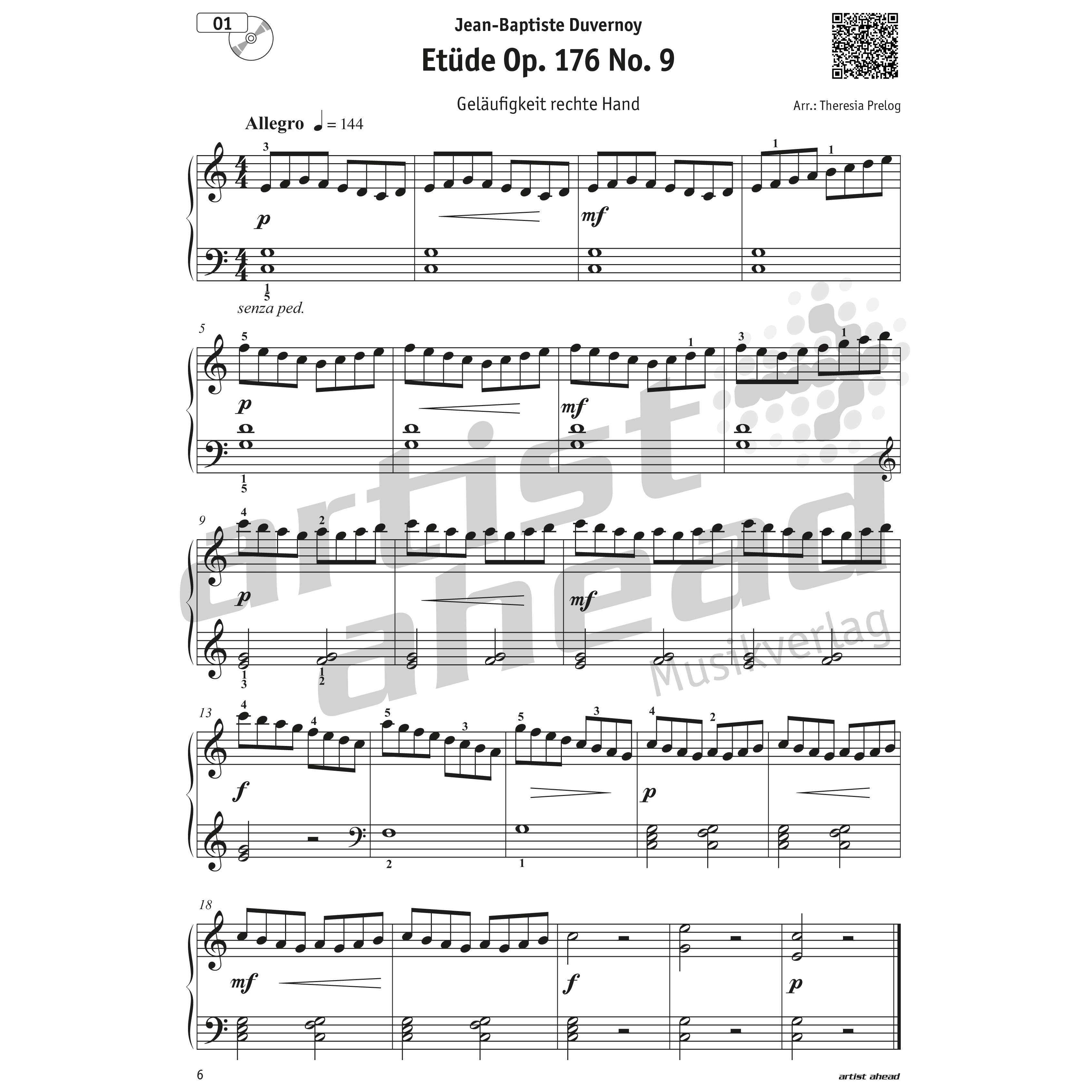 Artist Ahead Meine schönsten Etüden für Klavier 3