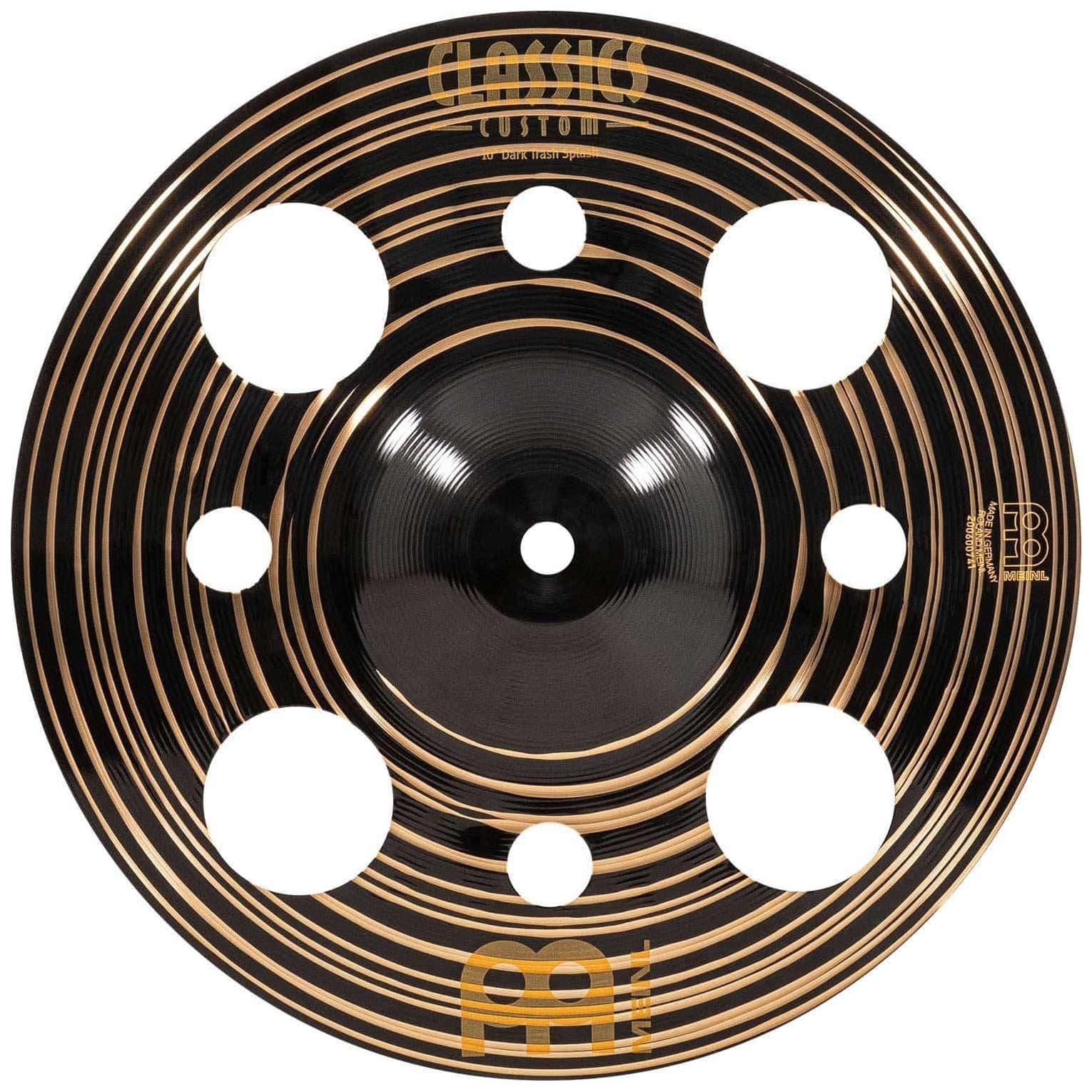 Meinl Cymbals - Meinl Cymbals CC10DATRS - 10 Classics Custom Dark Trash Splash