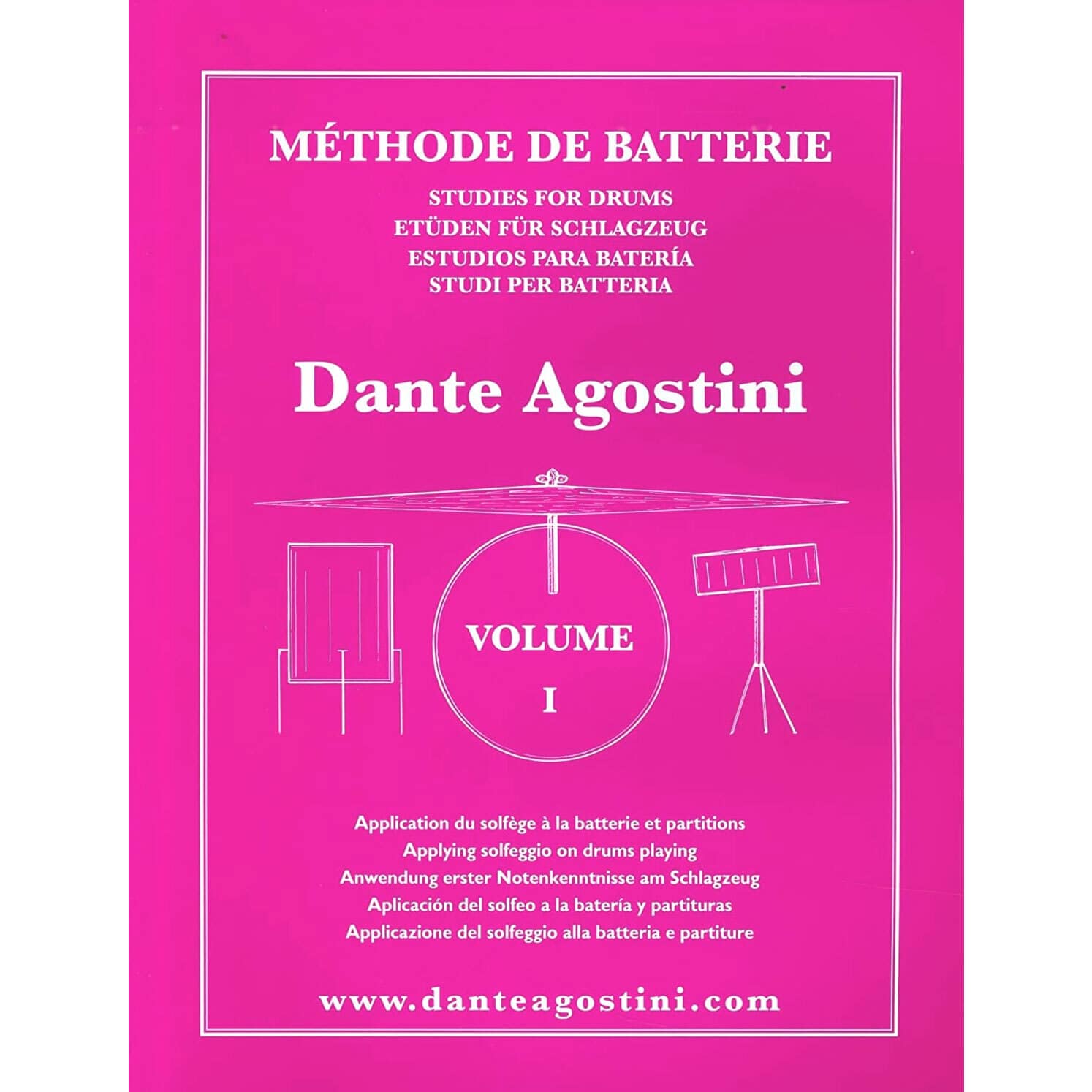  Methode de Batterie Vol. 1 - Solfege Batterie