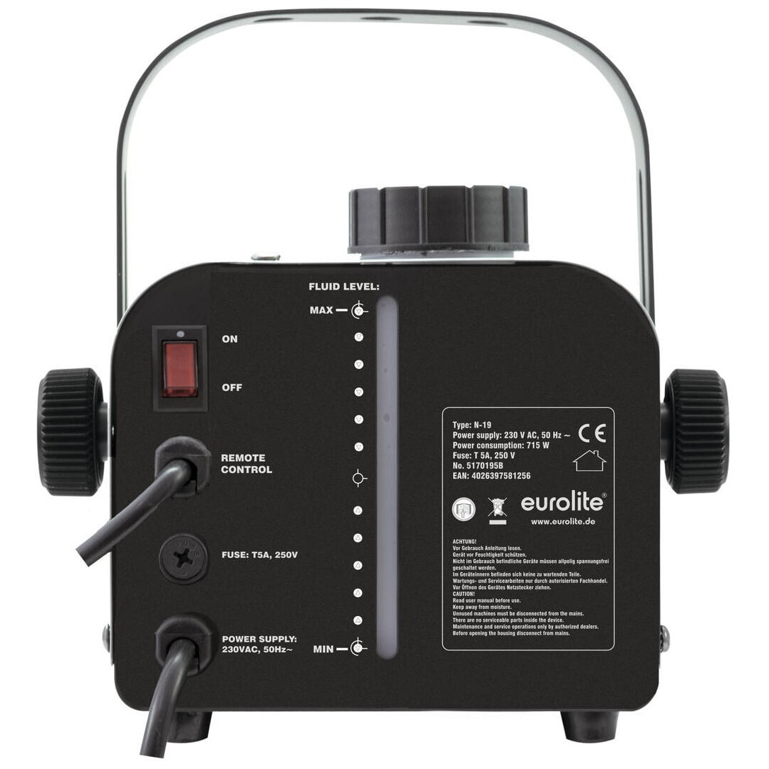 Eurolite N-19 Fog Machine silver 3