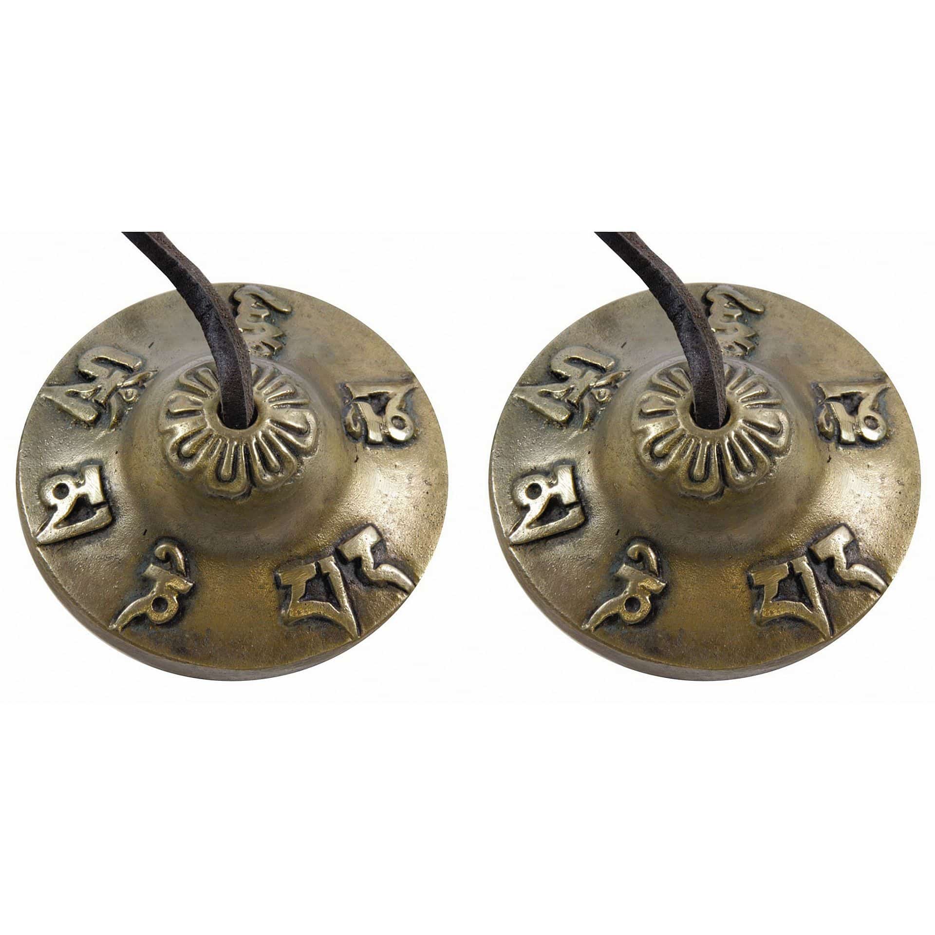  small Indian Om Cymbal
