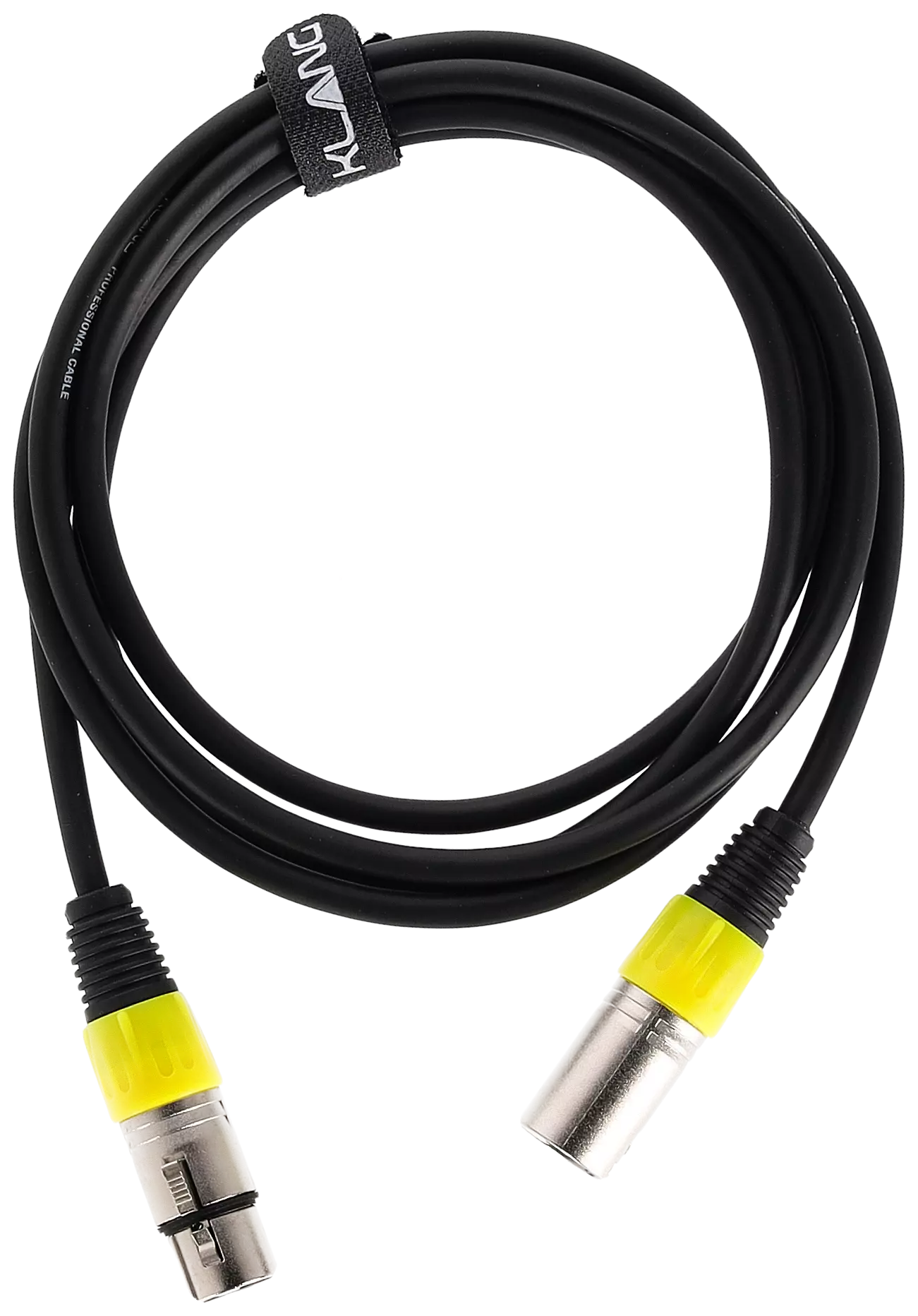 Klang Mikrofonkabel ECO, 2 Meter XLR male - XLR female 2