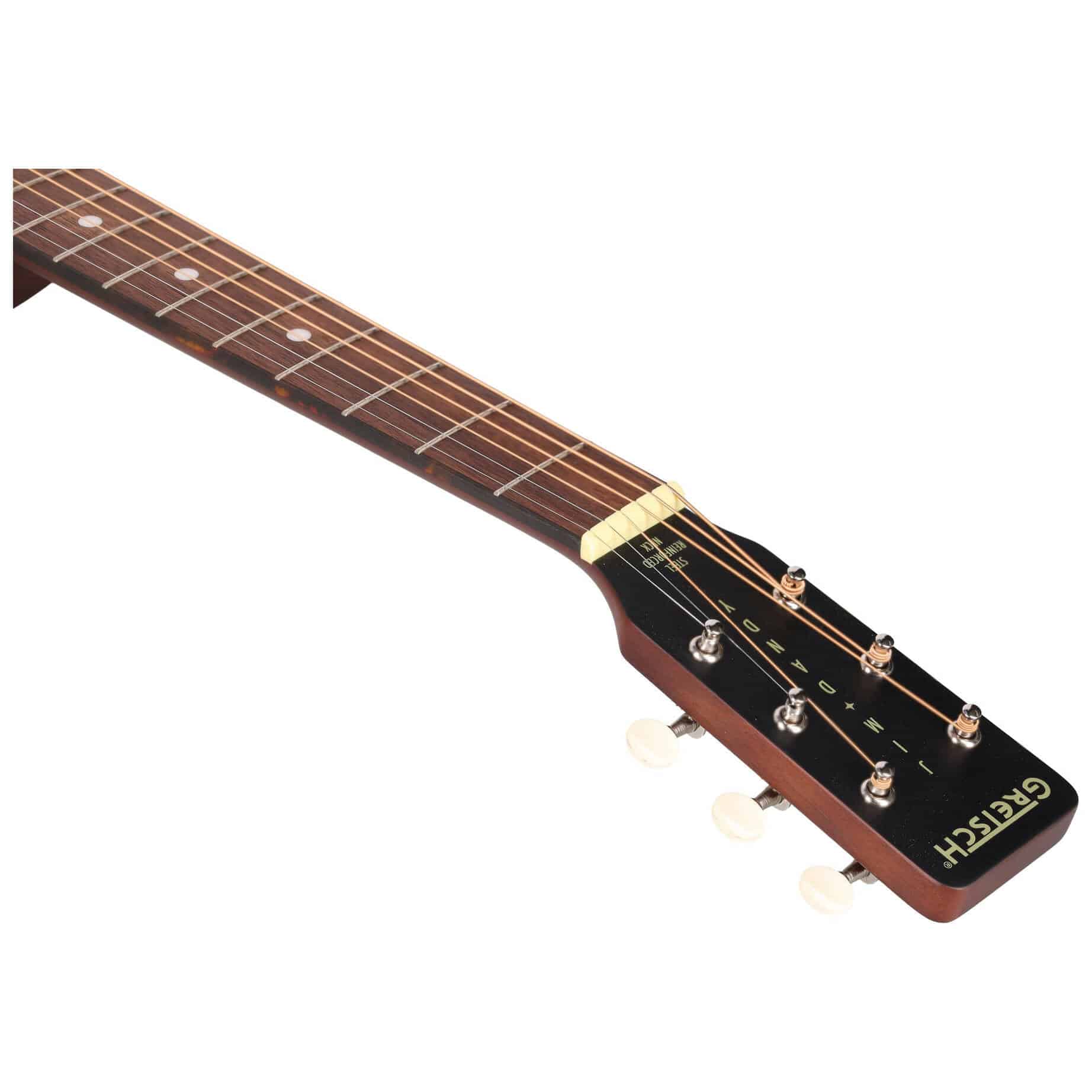 Gretsch Jim Dandy Deltoluxe Dreadnought WN TSPG BLKT 14