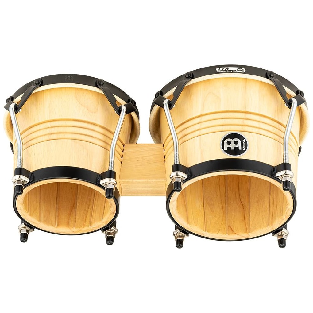 Meinl Percussion - Meinl Percussion LC300NT-M - Artist Series LC300 Wood Bongo Luis Conte, Natural - 2