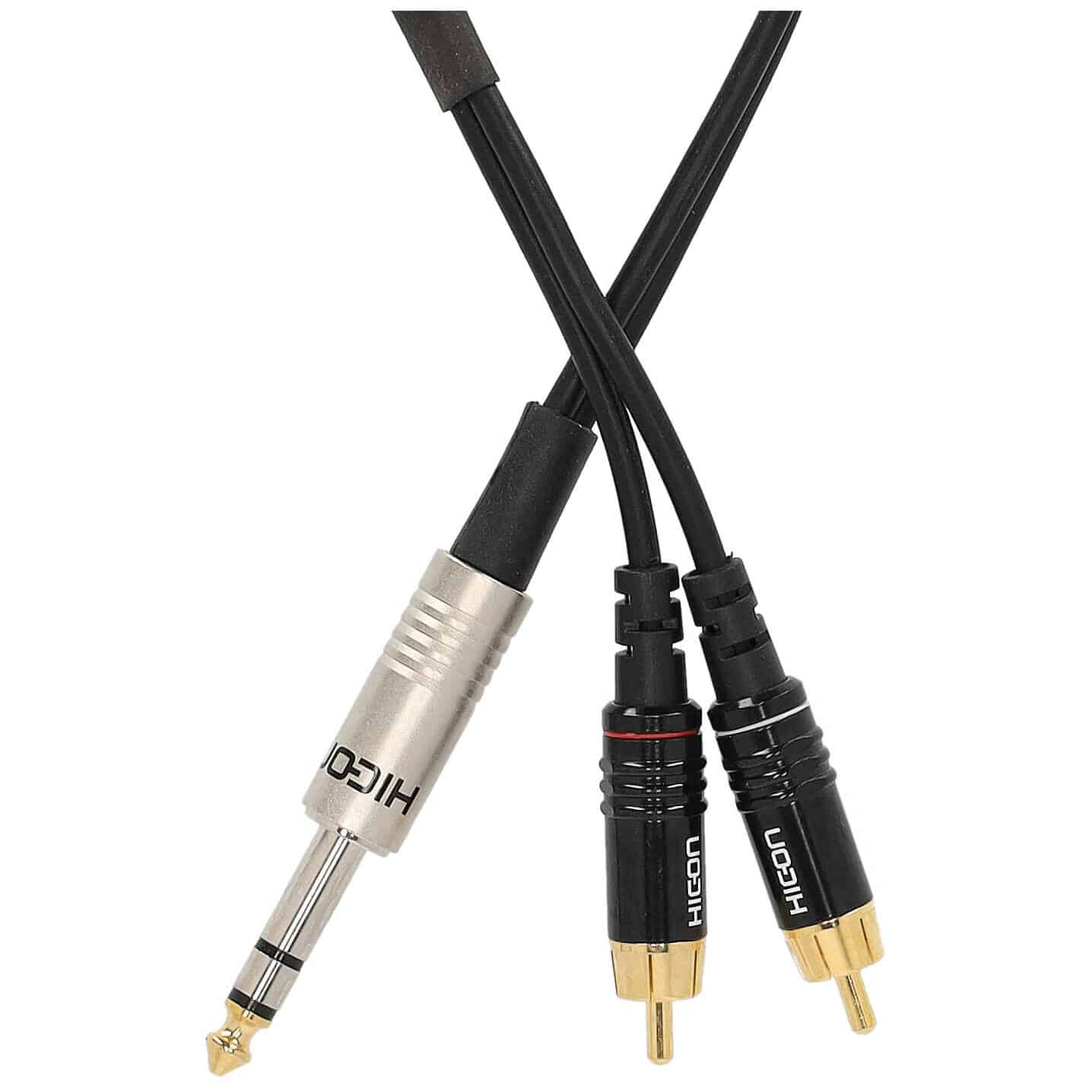 Sommer Cable ON56-0250-SW SC-Onyx Klinke Stereo Male - 2 x Cinch Male 2,5 Meter 2