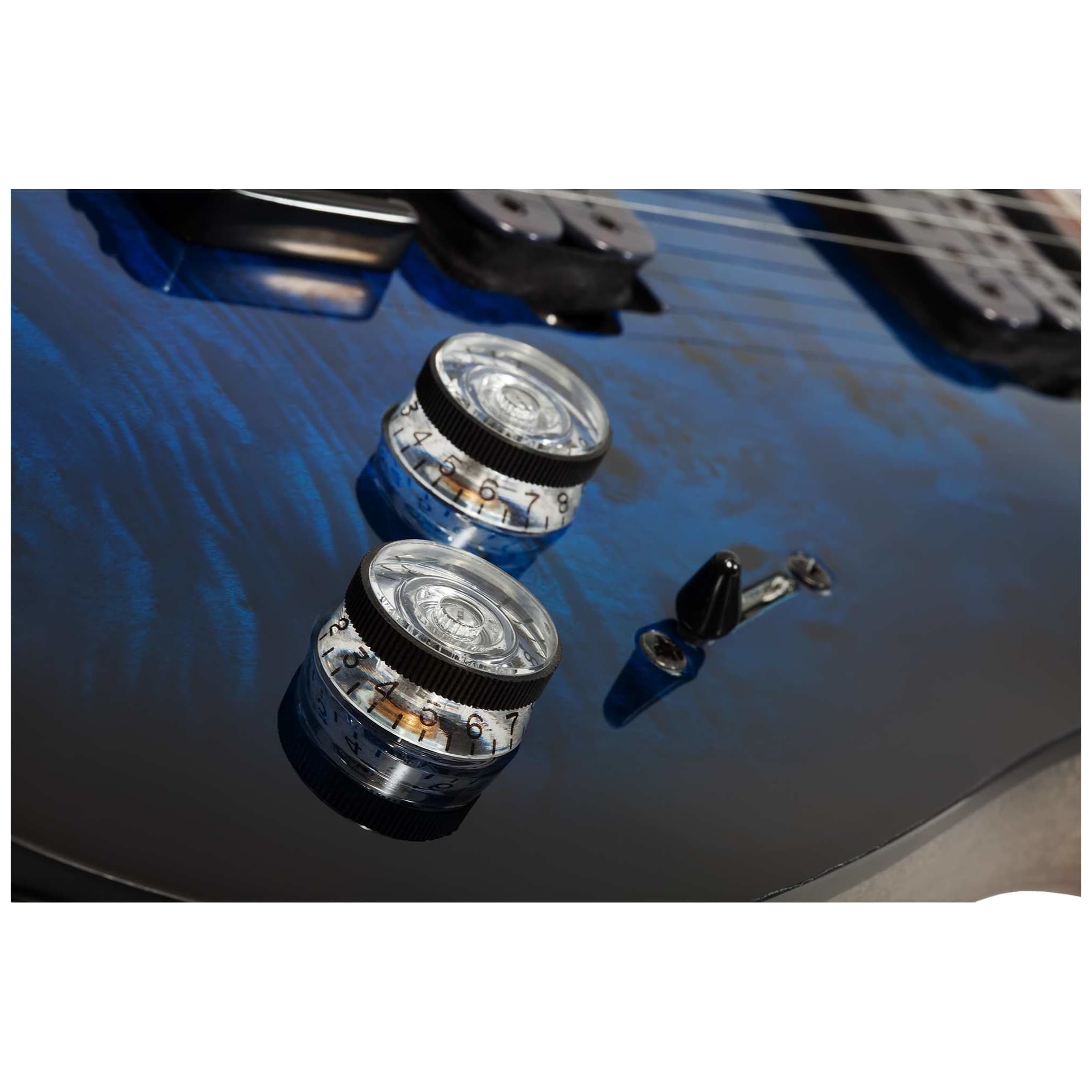 Schecter - Schecter Omen Elite 6 See Thru Blue Burst - 3