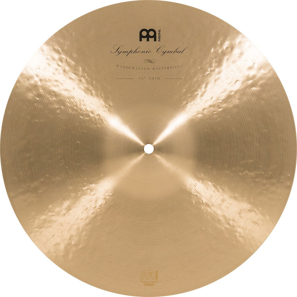 Meinl Cymbals Marschbecken Meinl Symphonic 16" Thin Pair 3